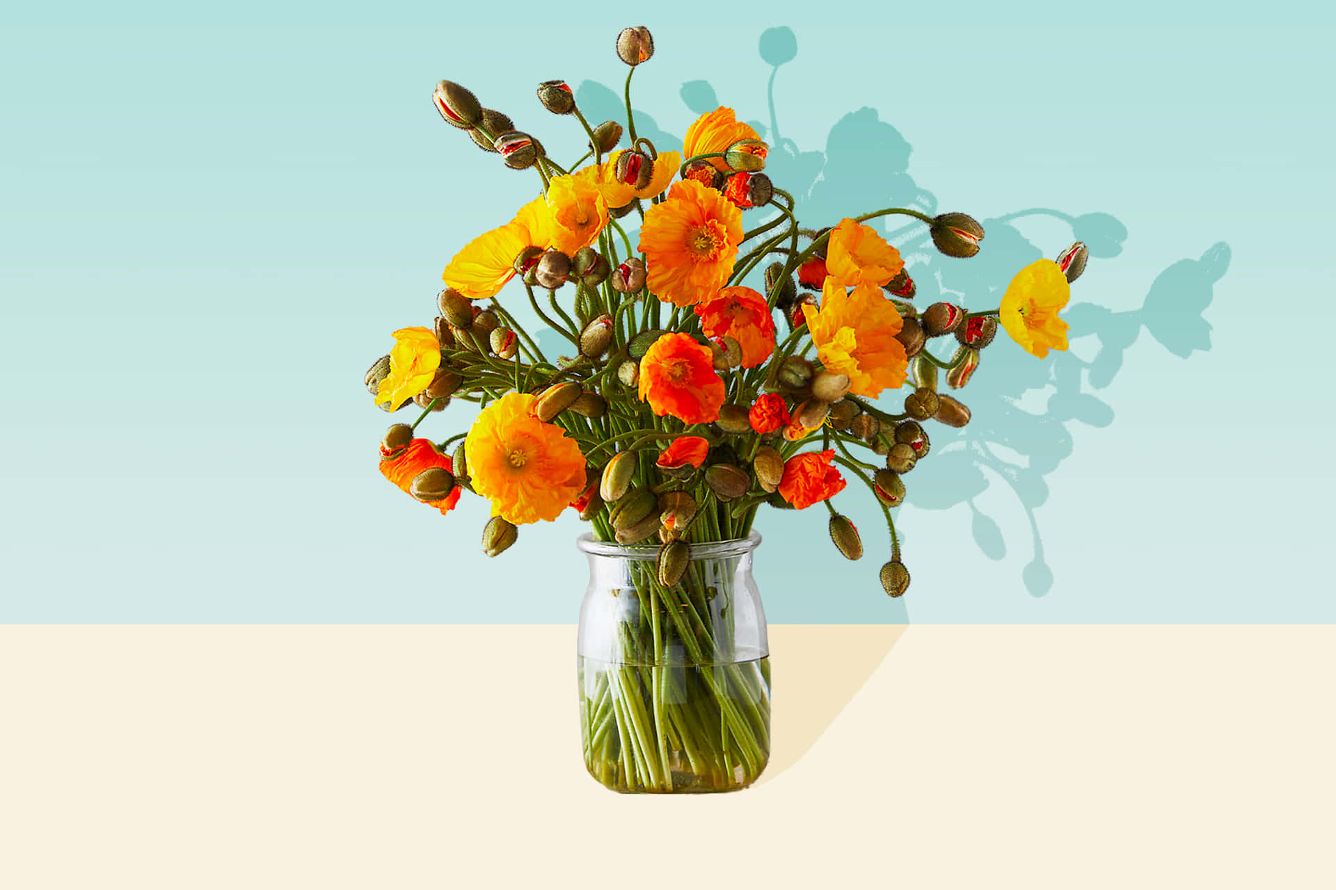 Vase Of Best Flowers Background Digital Art Background