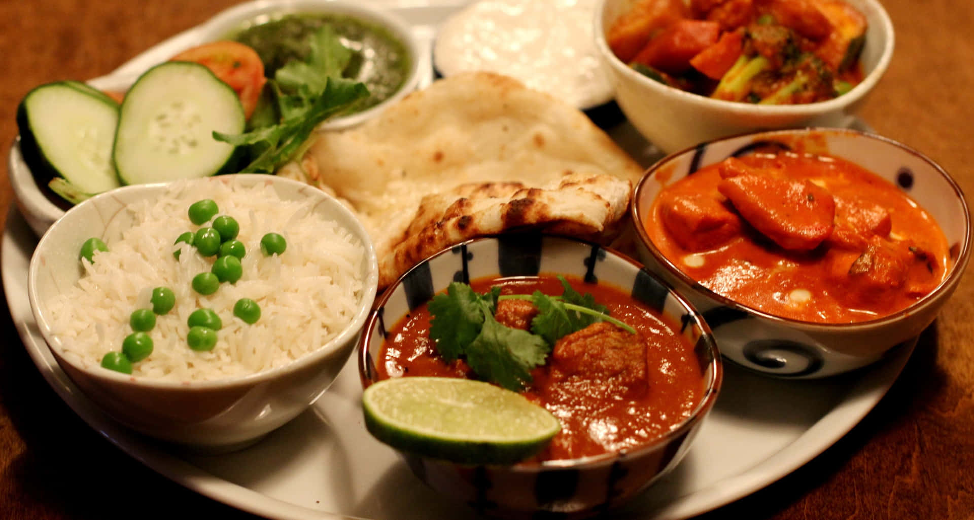 Indian Cuisine Best Food Background