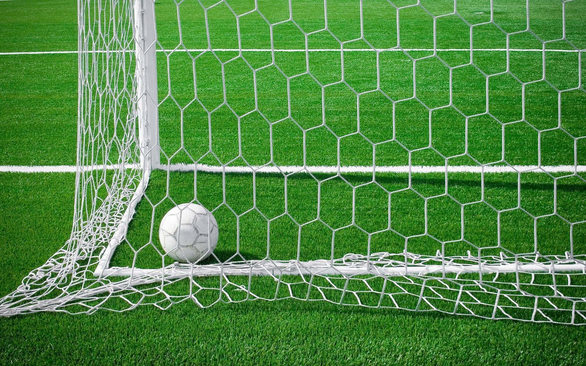 Ballund Netz - Das Beste Fußballhintergrundbild.