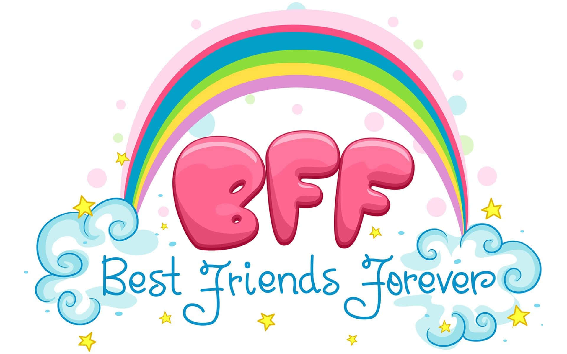 Perfectly matched best friends Wallpaper