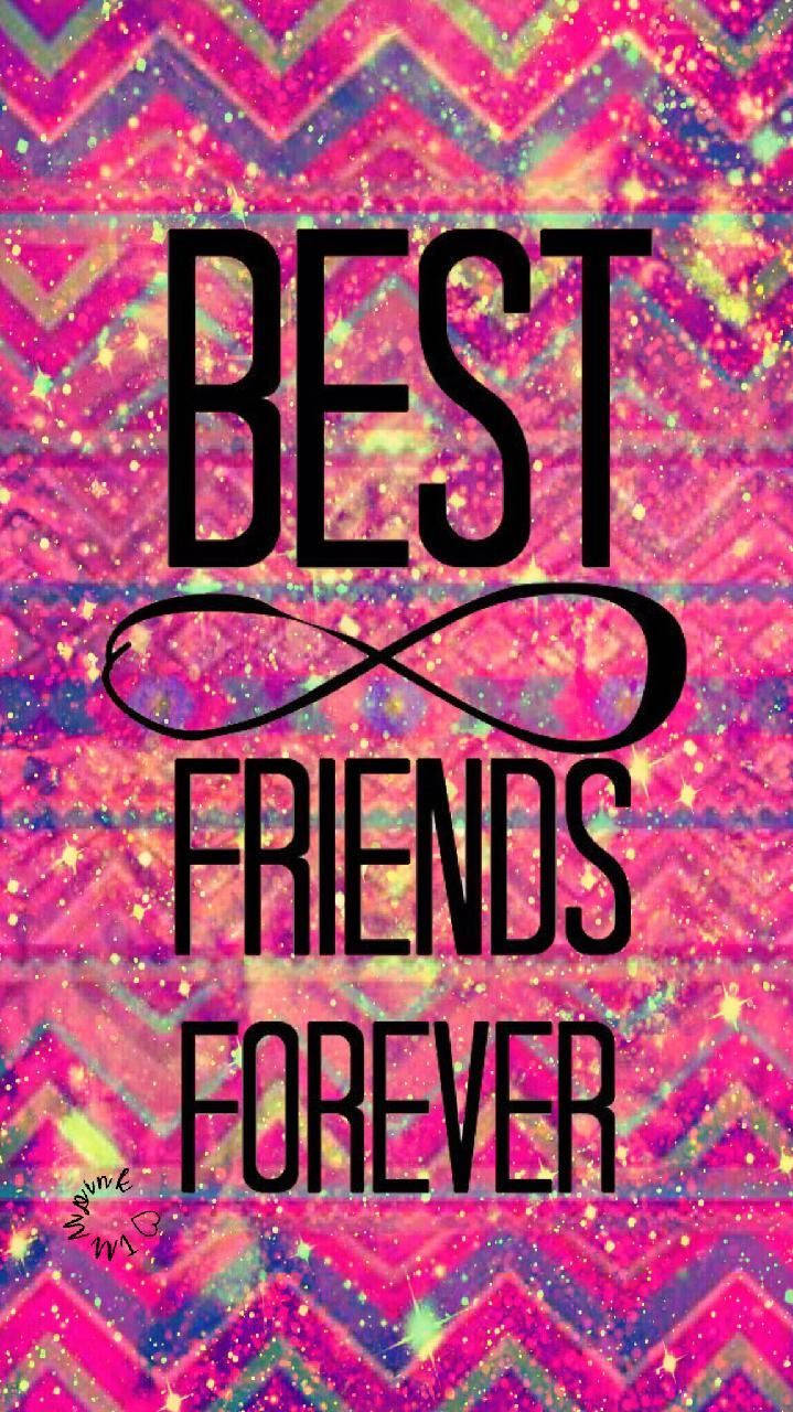 Best Friends Forever Black Infinity Sign Wallpaper