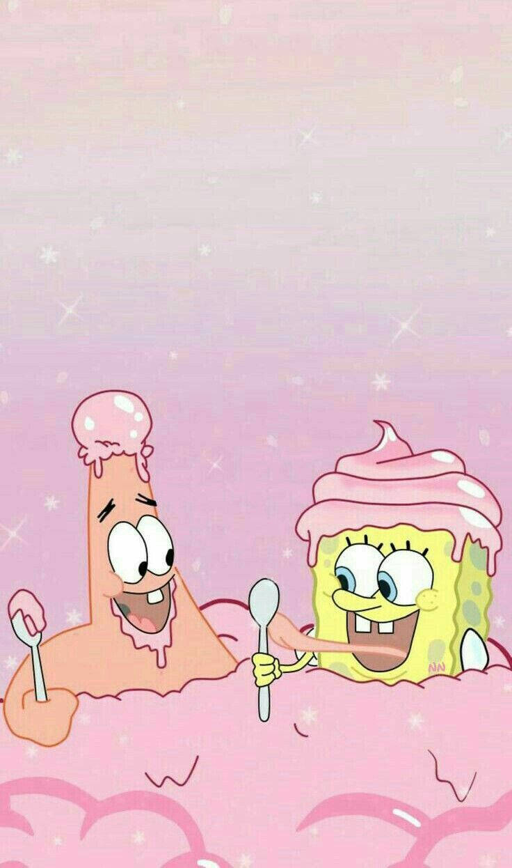 Best Friends Forever Patrick And Spongebob Wallpaper