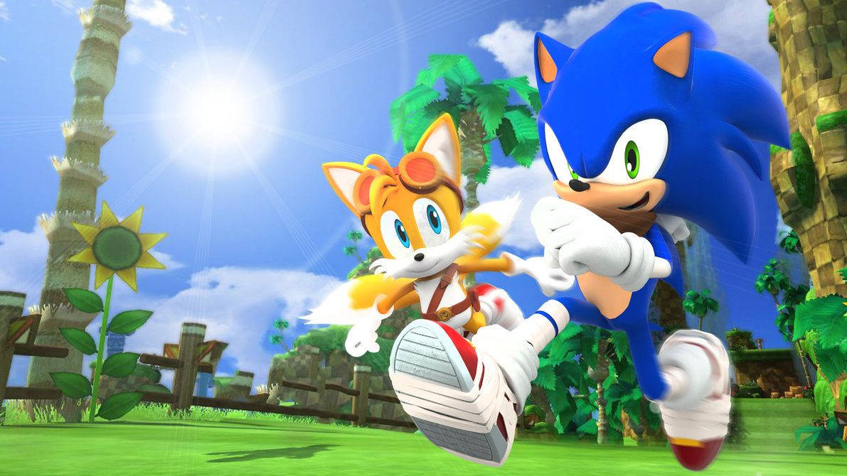 Best Friends, Sonic And Tails Wallpaper