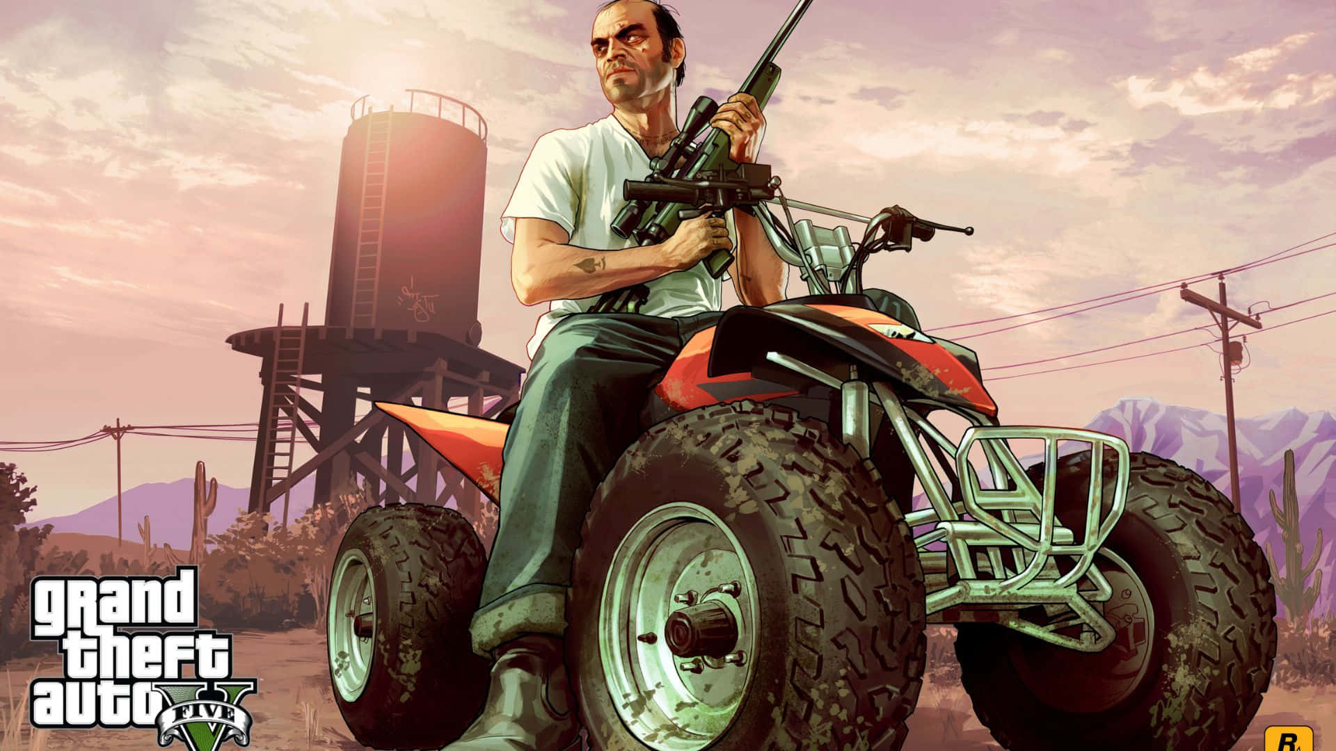 Unforgettable Grand Theft Auto V gaming scene.
