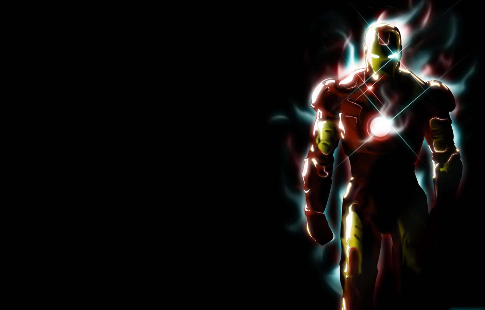 Tony Stark som Iron Man - Bedste! Wallpaper