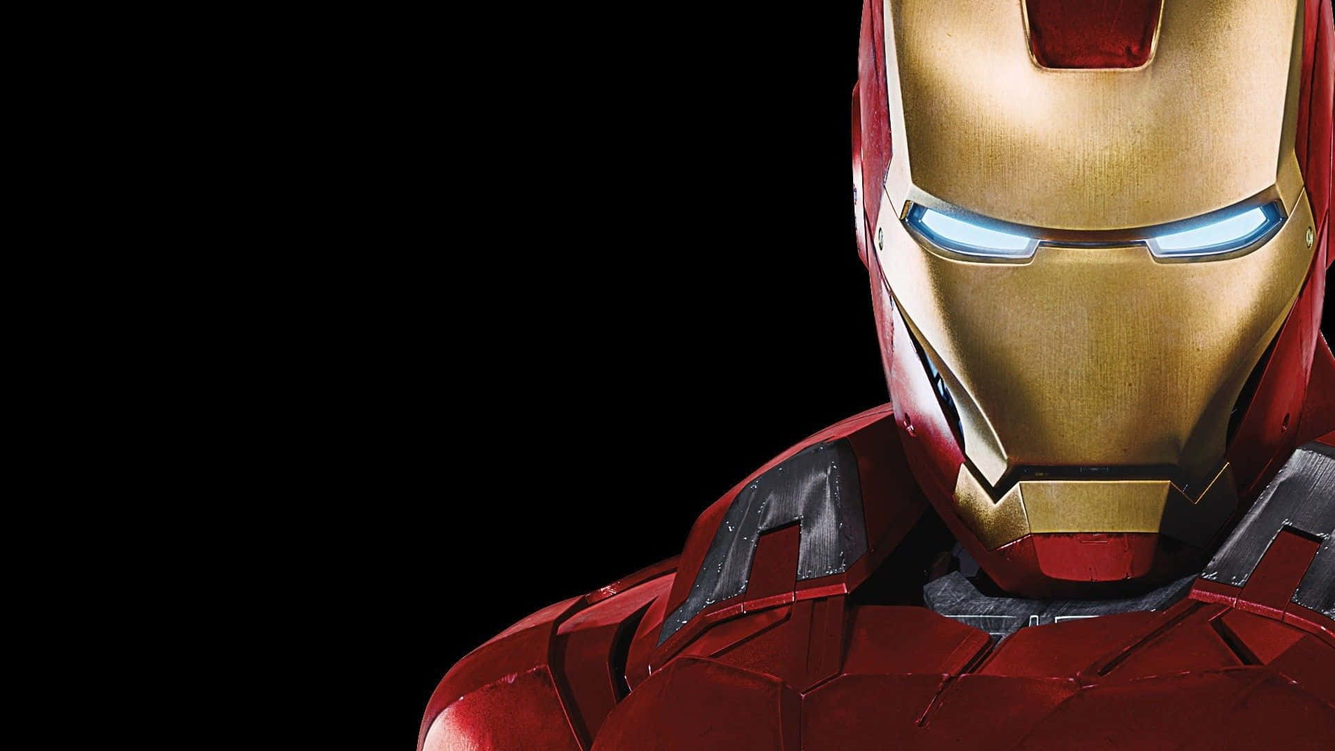 Tony Stark Transforming Into the Iron Man Wallpaper