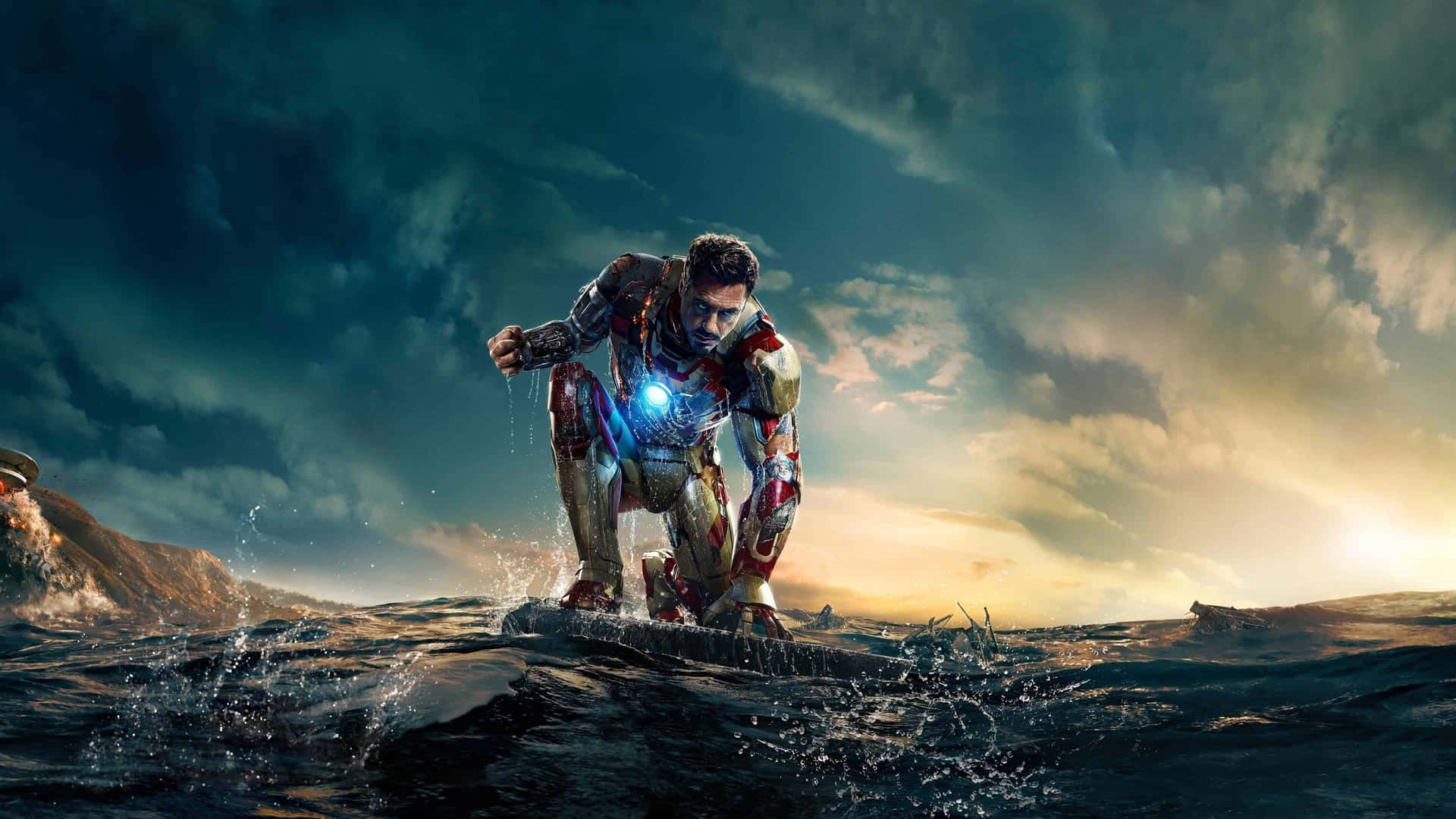 Den bedste Iron Man i al tid Tapet Wallpaper