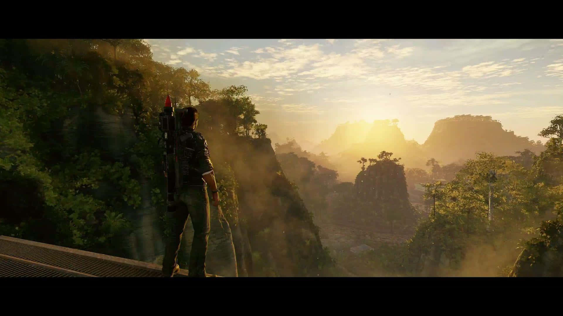 Best Just Cause 4 Background Rico Looking At A Sunrise