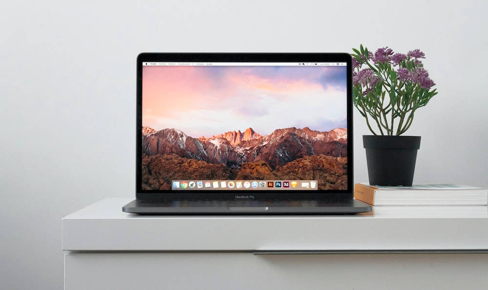 Best Laptop Macbook Flower Vase Wallpaper