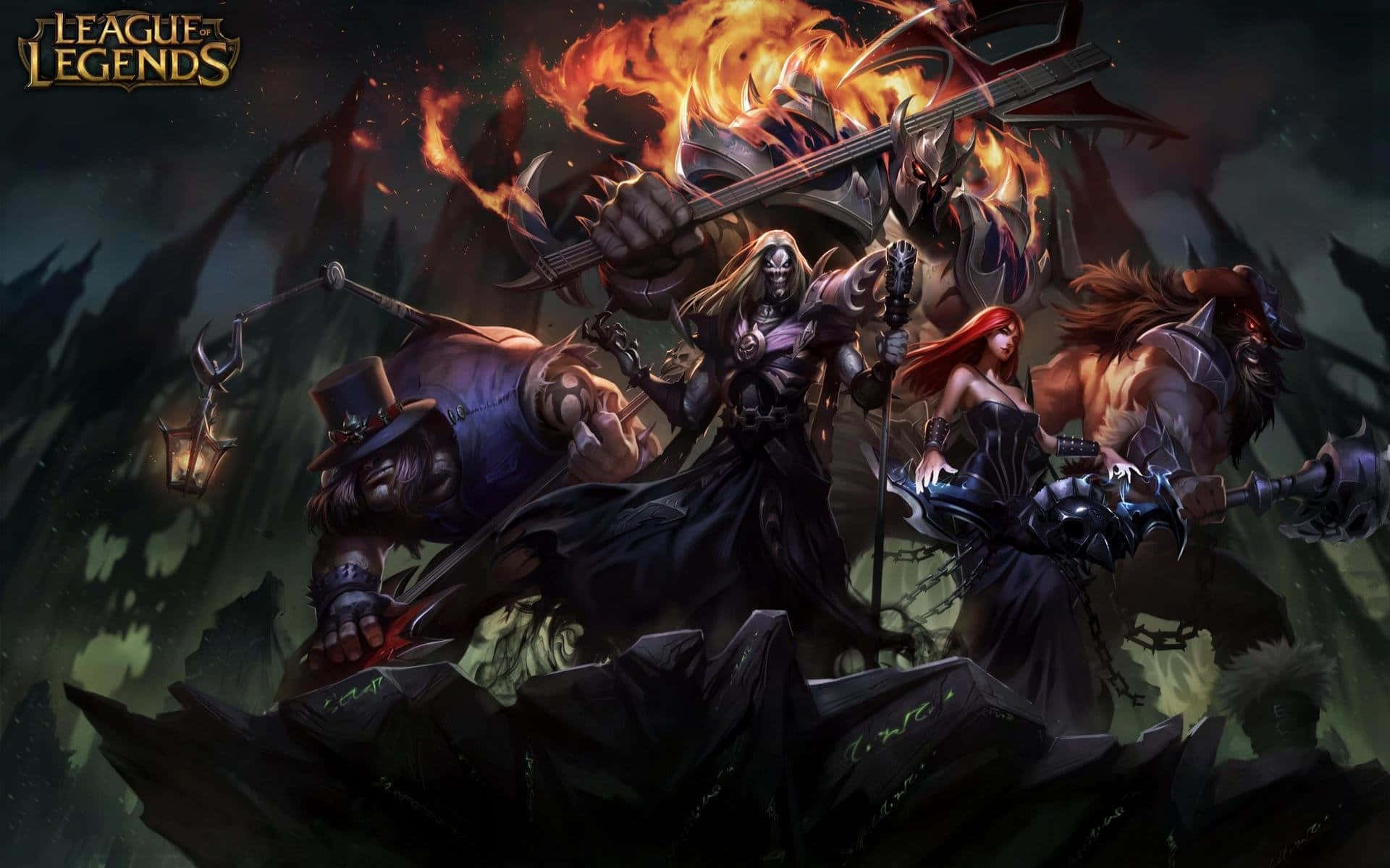 The Best league of Legends Wallpaper – Battle Champions to the Finish