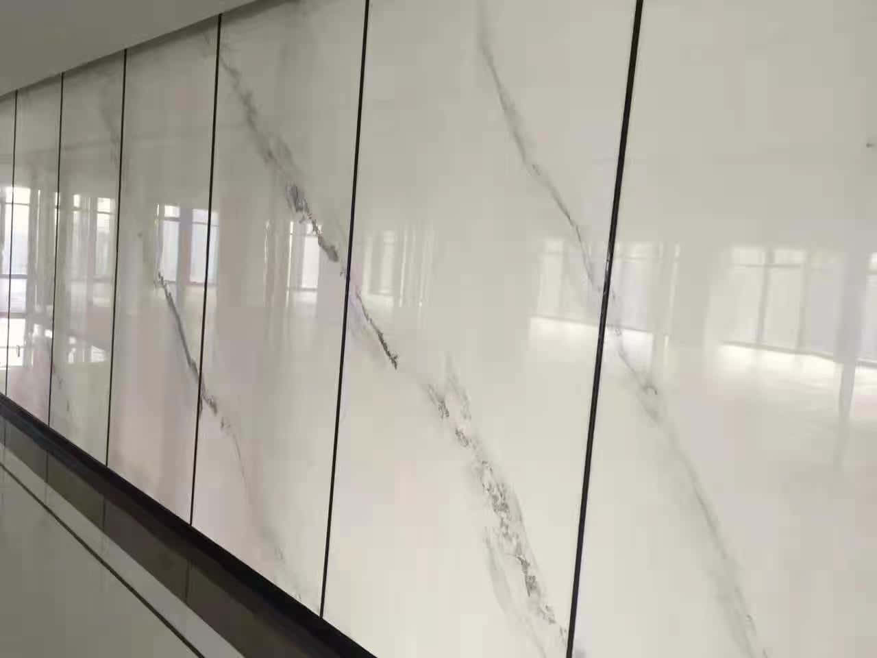 sGlansende hvide paneler Bedste marmor baggrunde