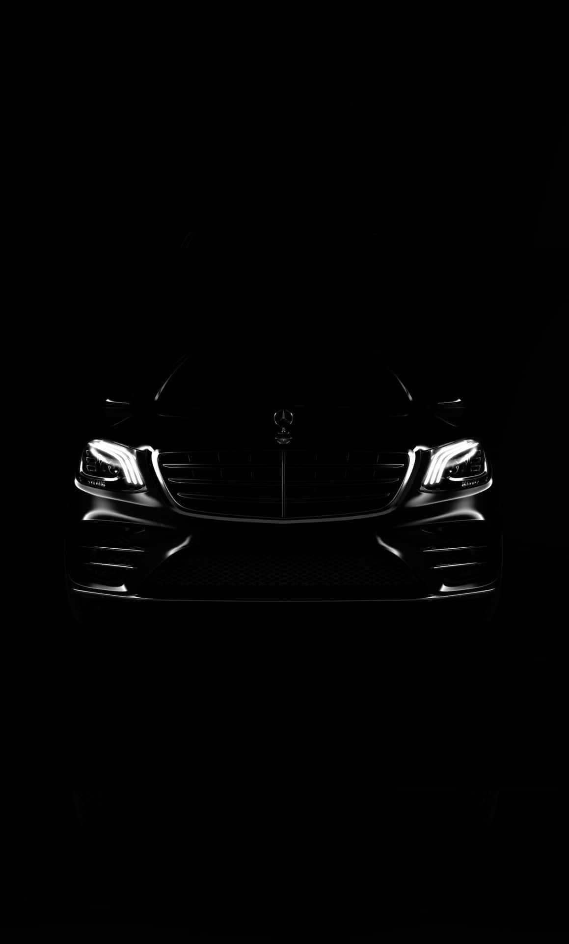 Best Mercedes Background All Black Mercedes In The Shadows
