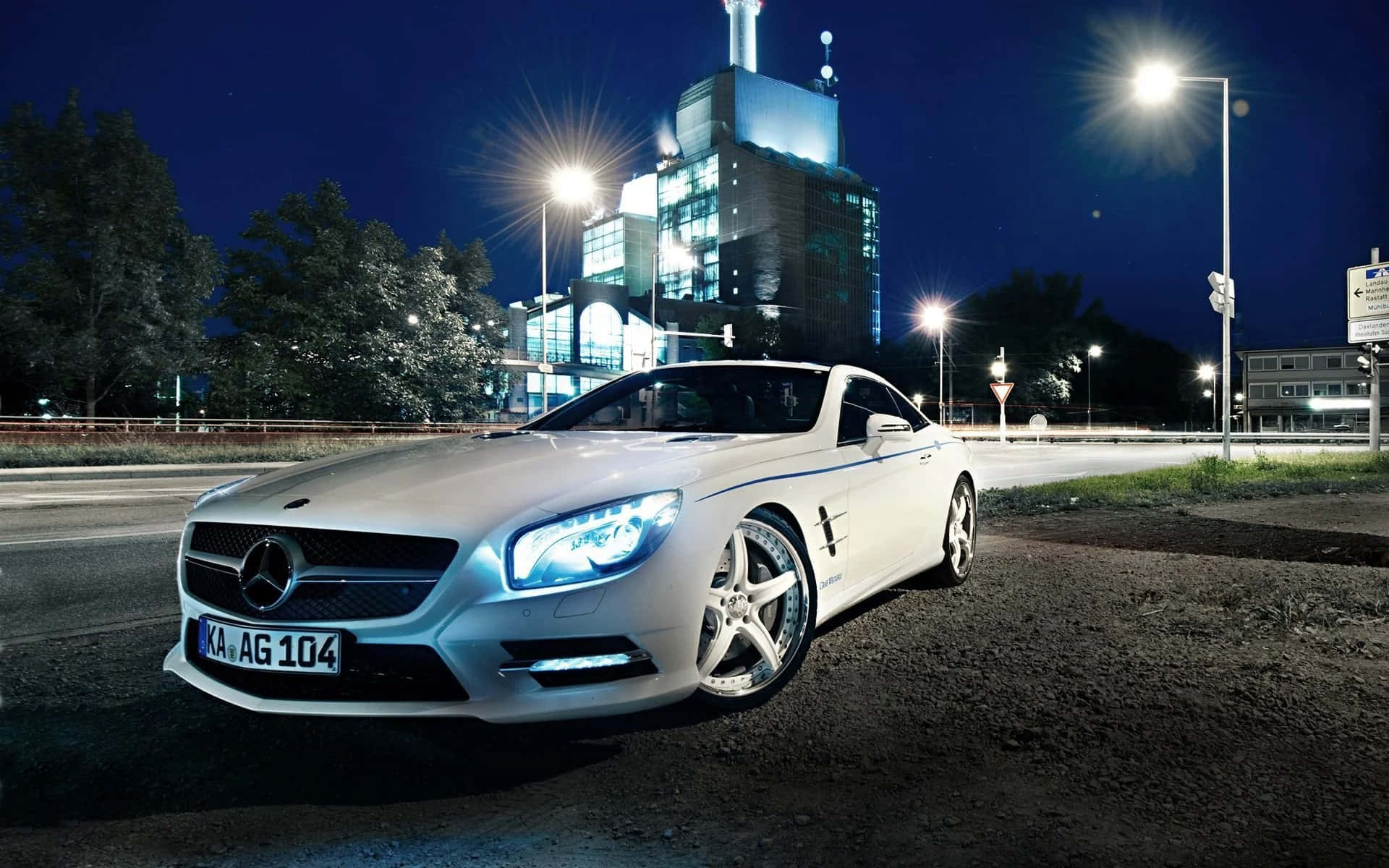 Migliorsfondo Mercedes Mercedes-benz Slc-class Bianca