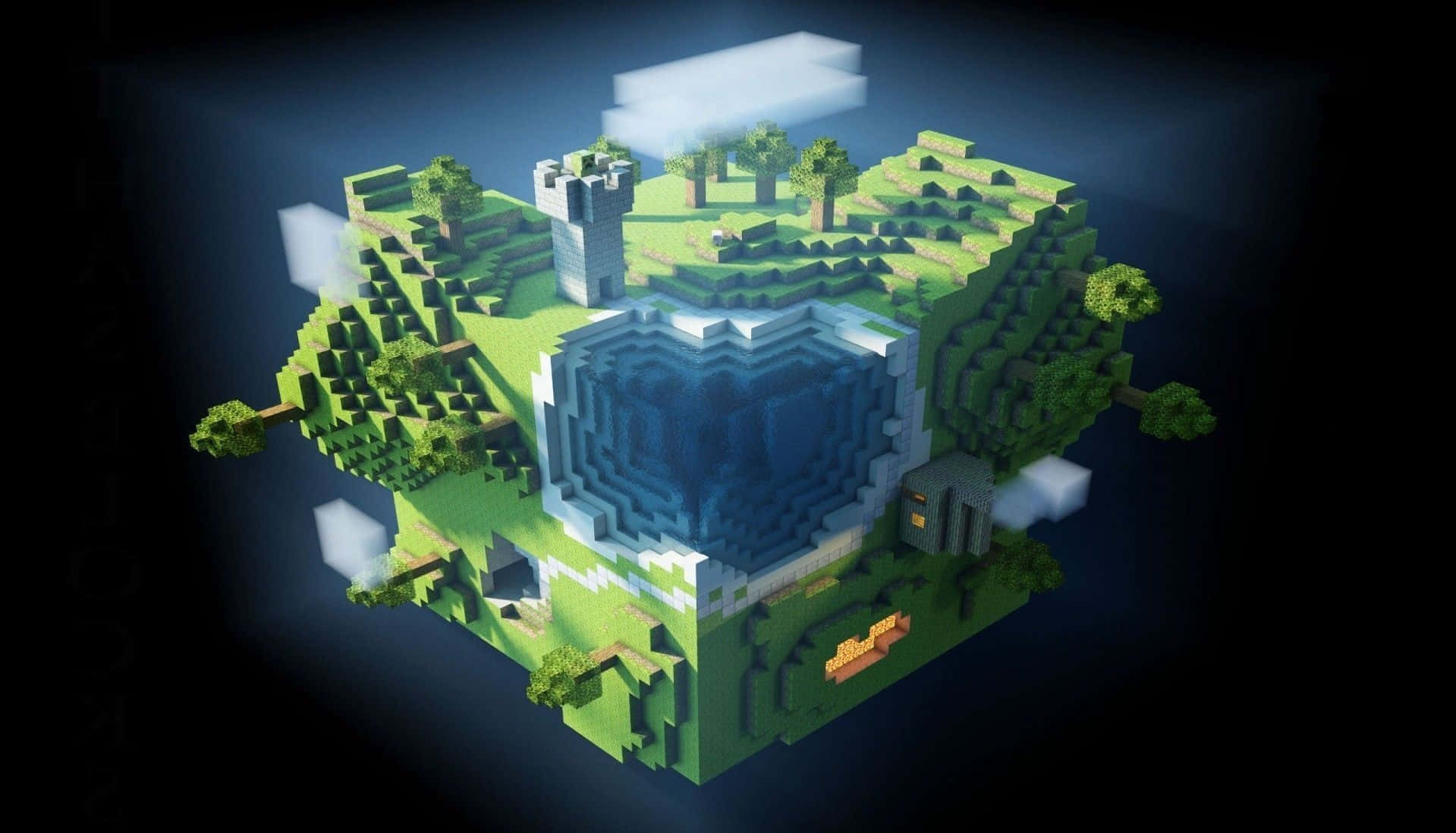 Minecraft - Pixel Art - Hd Wallpaper