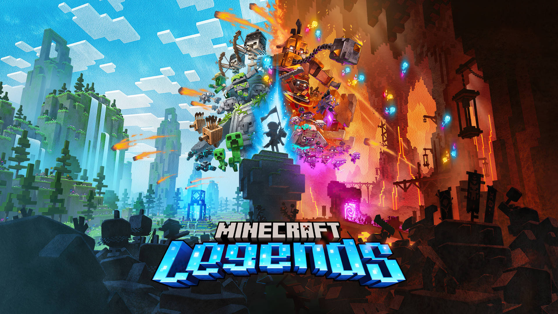 Best Minecraft Legends Mobs Poster Wallpaper