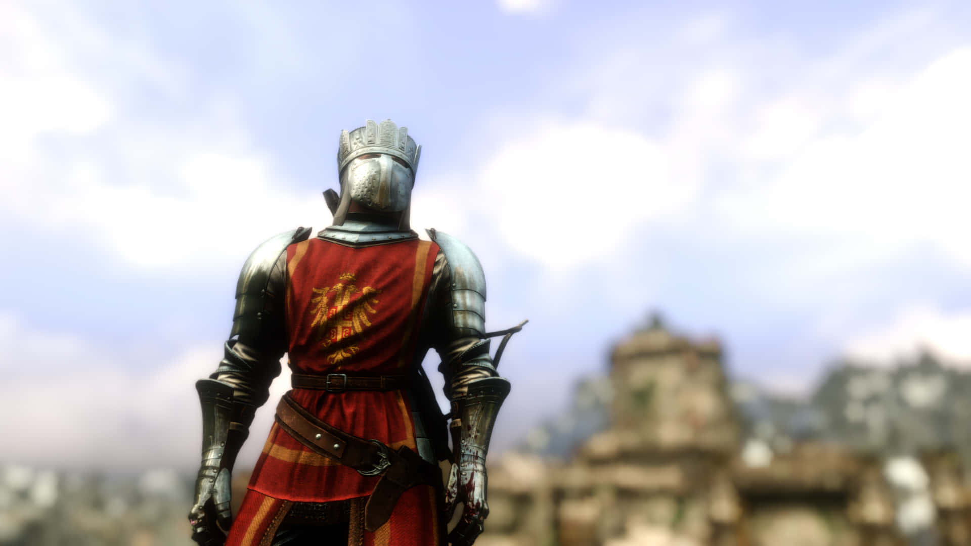 Best Mordhau Background Red Knight Warrior 1920 x 1080 Background