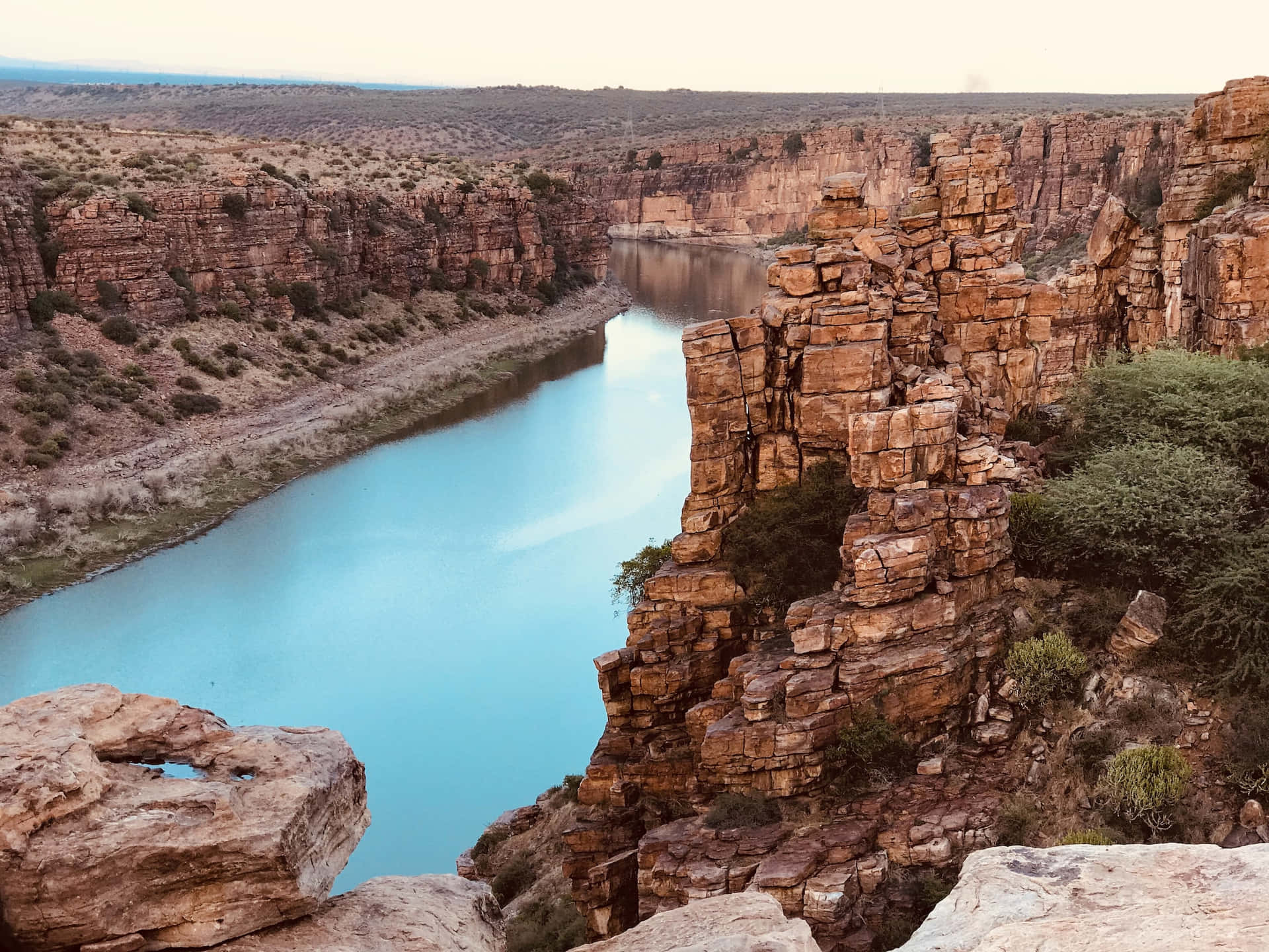 Bedste naturbaggrund Grand Canyon af Indien