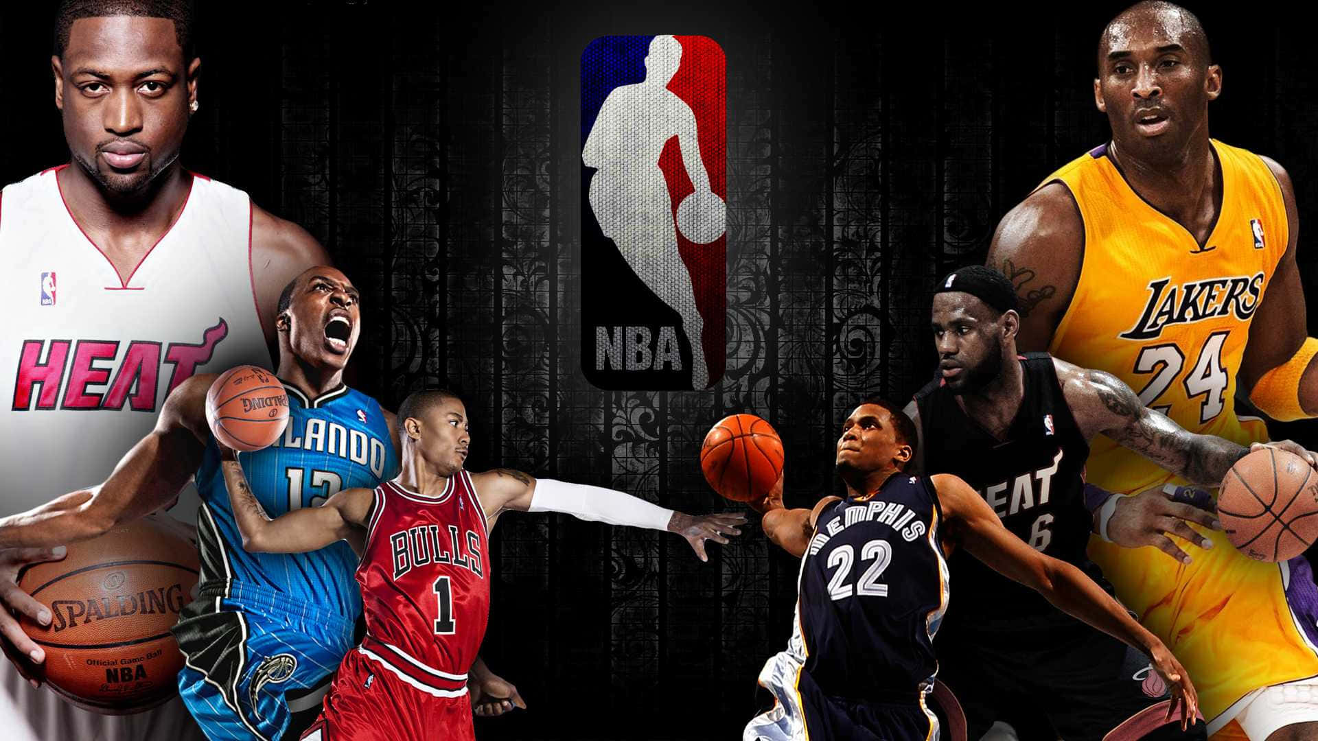 Fejrer det bedste fra NBA! Wallpaper