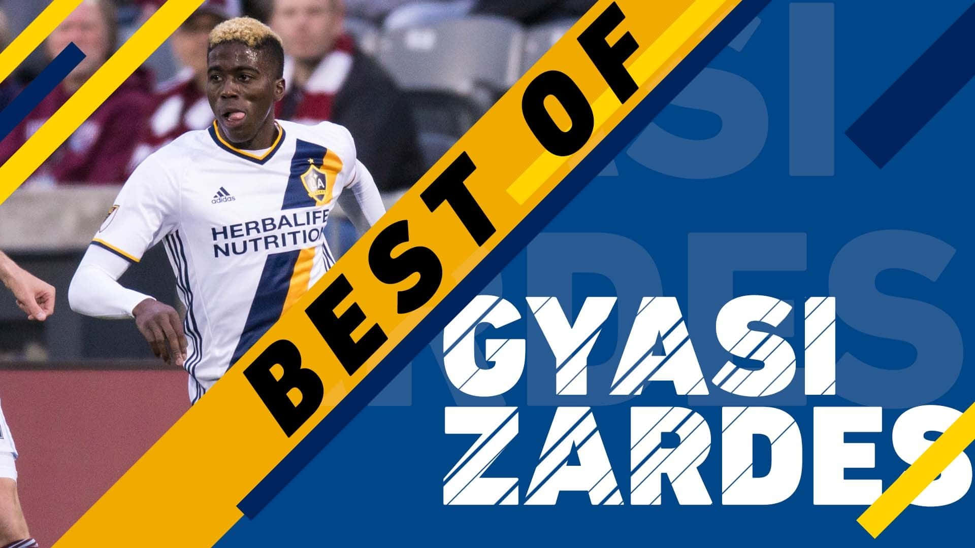 Acclaimed Soccer Player Gyasi Zardes In Action Wallpaper