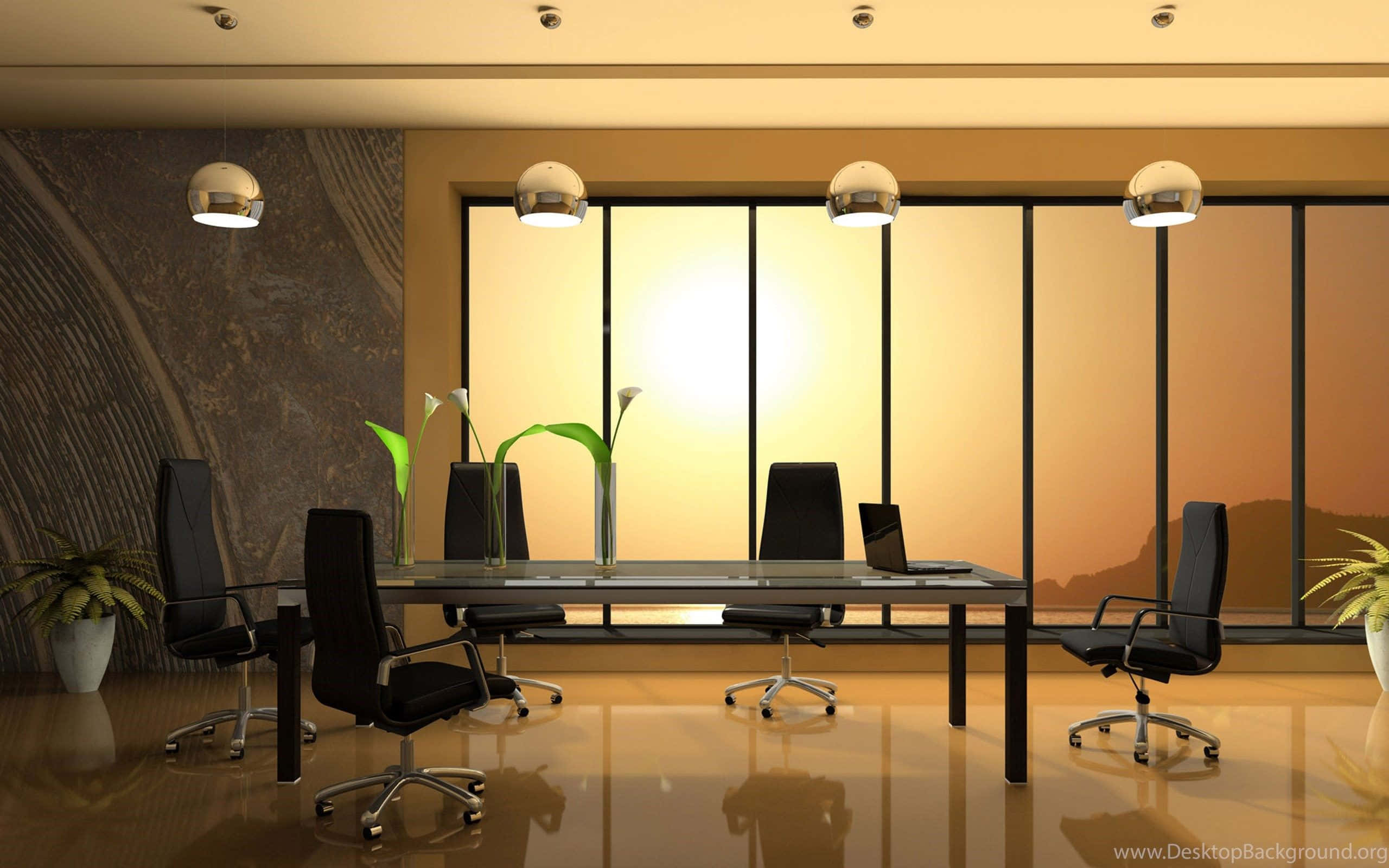 Best Office Background Bright Yellow