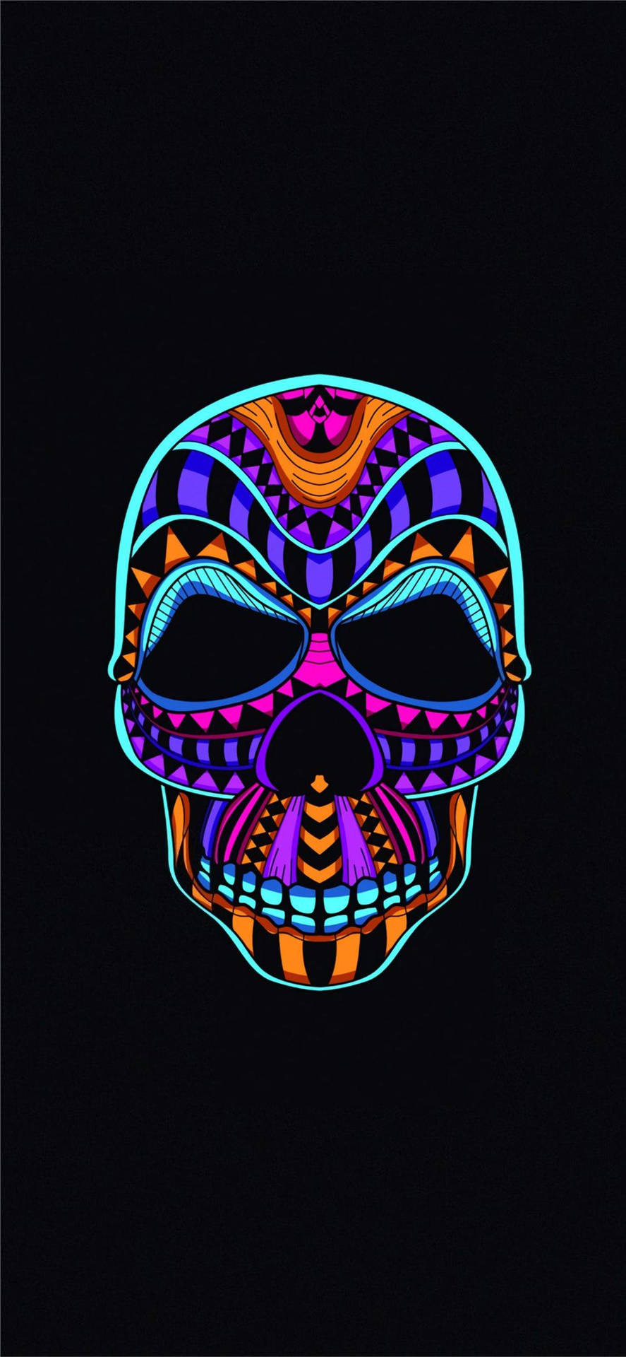 Bästaoled Färgglada Neon Skull. (note: This Is A Direct Translation, But It May Not Make Complete Sense In Swedish As A Product Name. It May Be Better To Translate It More Descriptively, Such As 