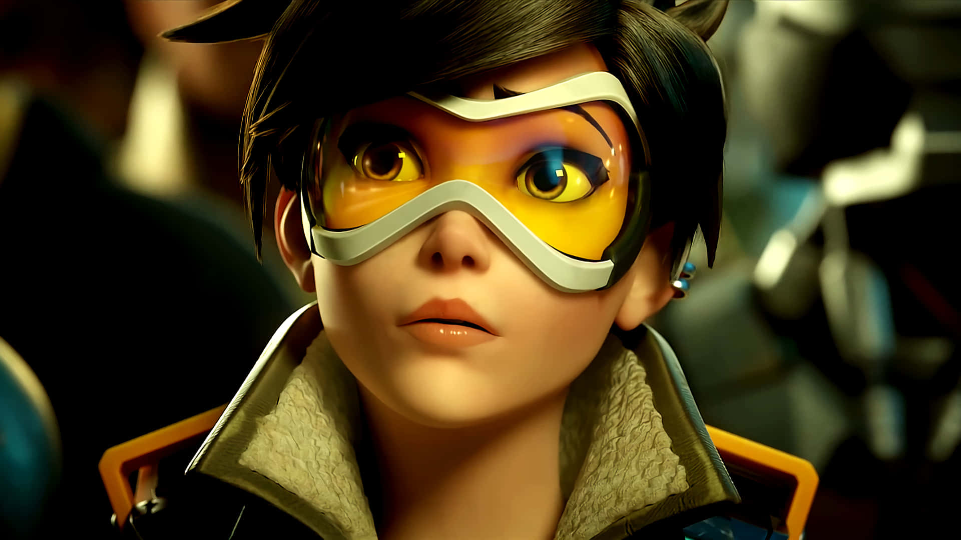 Tracer Goggles Best Overwatch Background