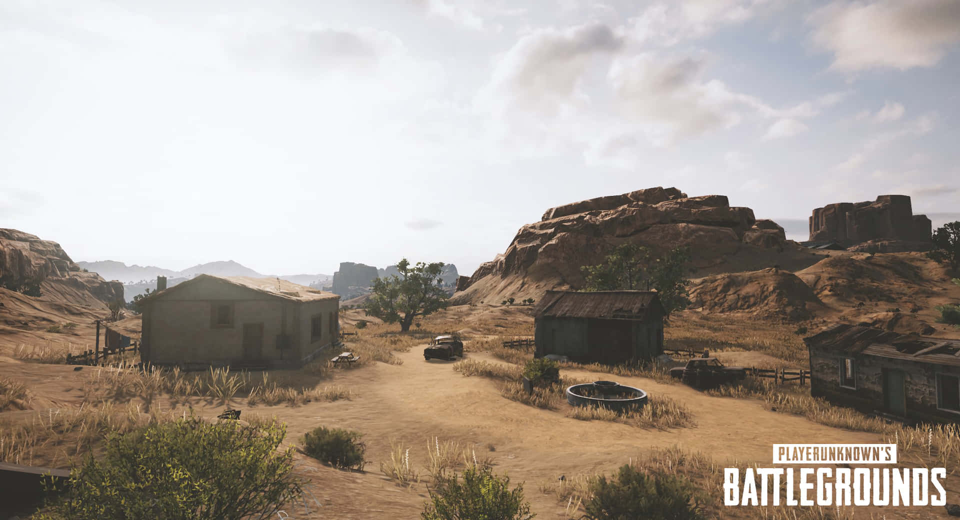 A Screenshot Of The Desert In The Game