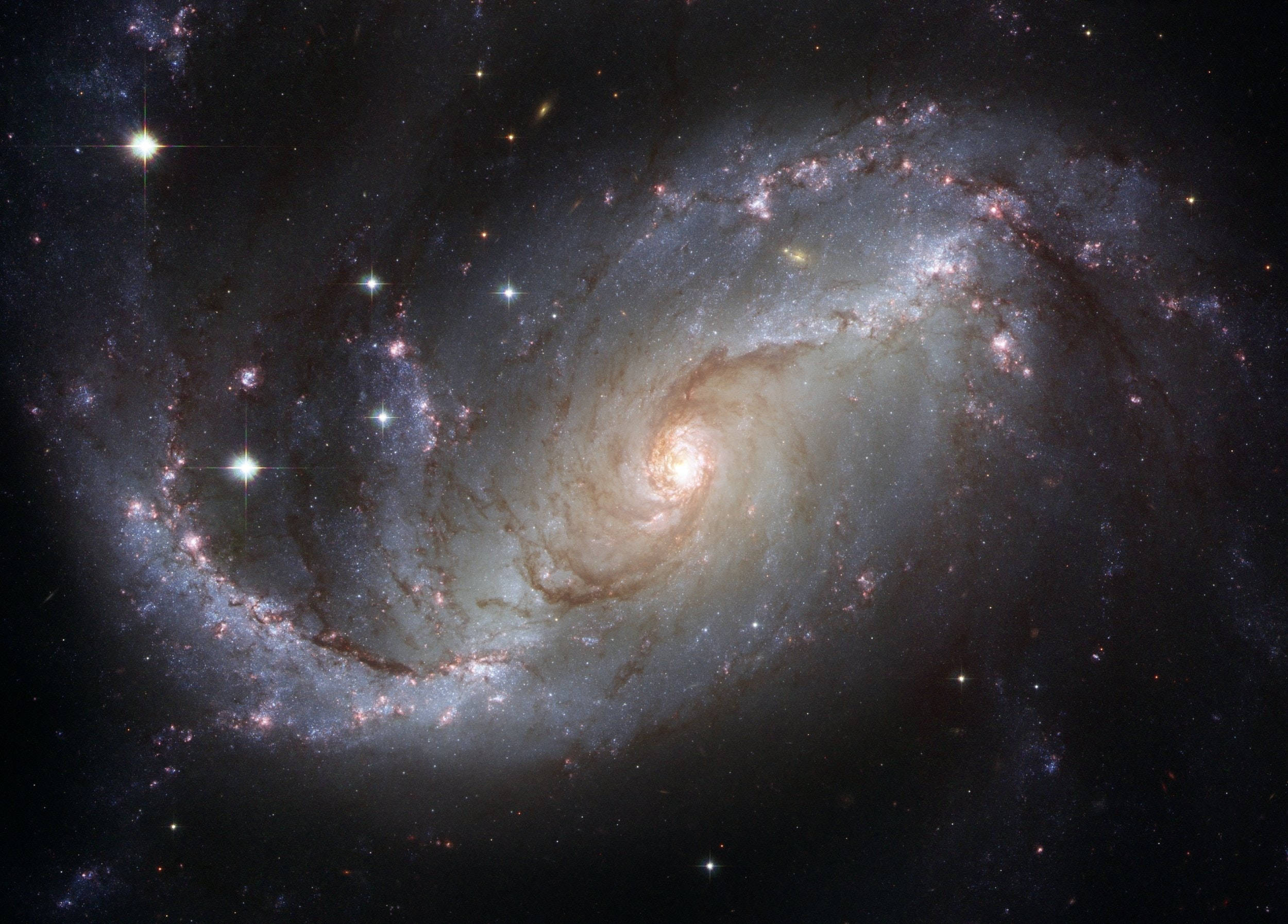 Højeste kvalitet Galaxy Star Peaks Live Tapet Wallpaper