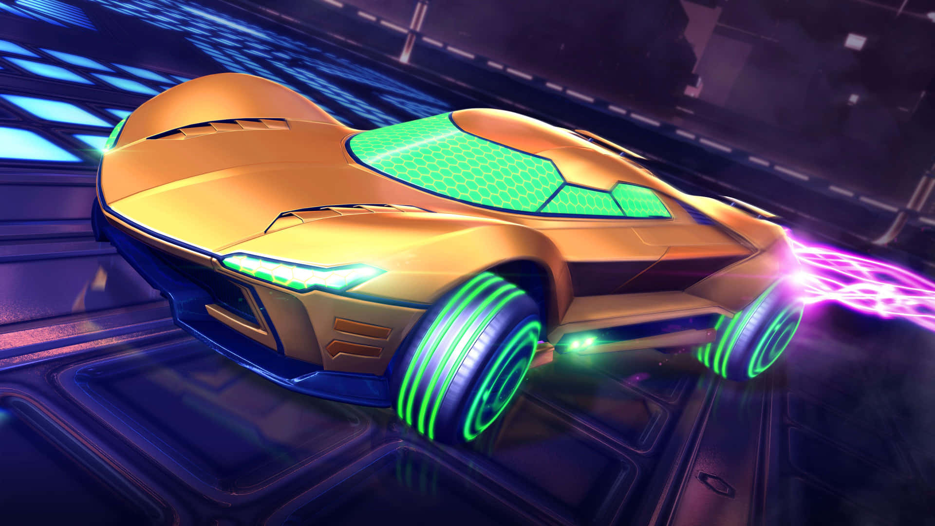 Play Your Best Game of Rocket League With Our Sporty Wallpaper