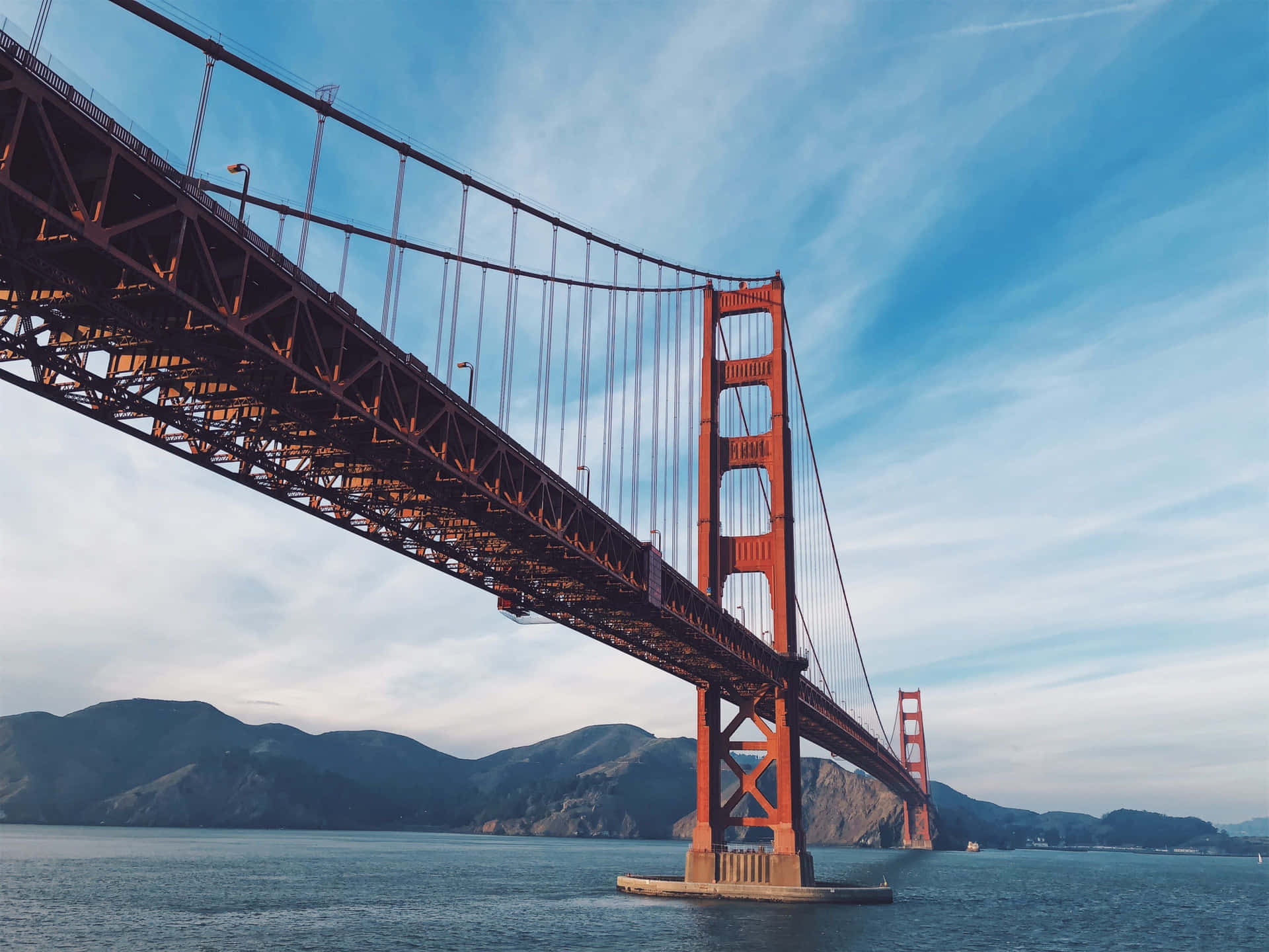 Sfondomigliore Di San Francisco Con Il Maestoso Golden Gate Bridge