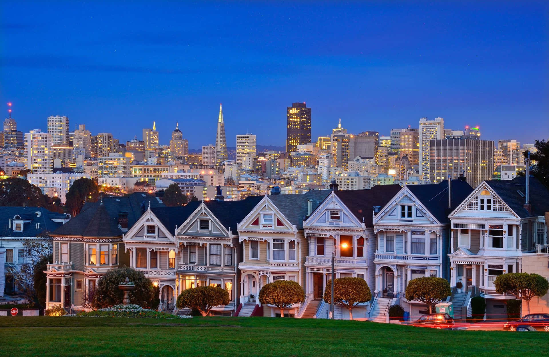 Gemaltedamen - Bester Hintergrund Von San Francisco