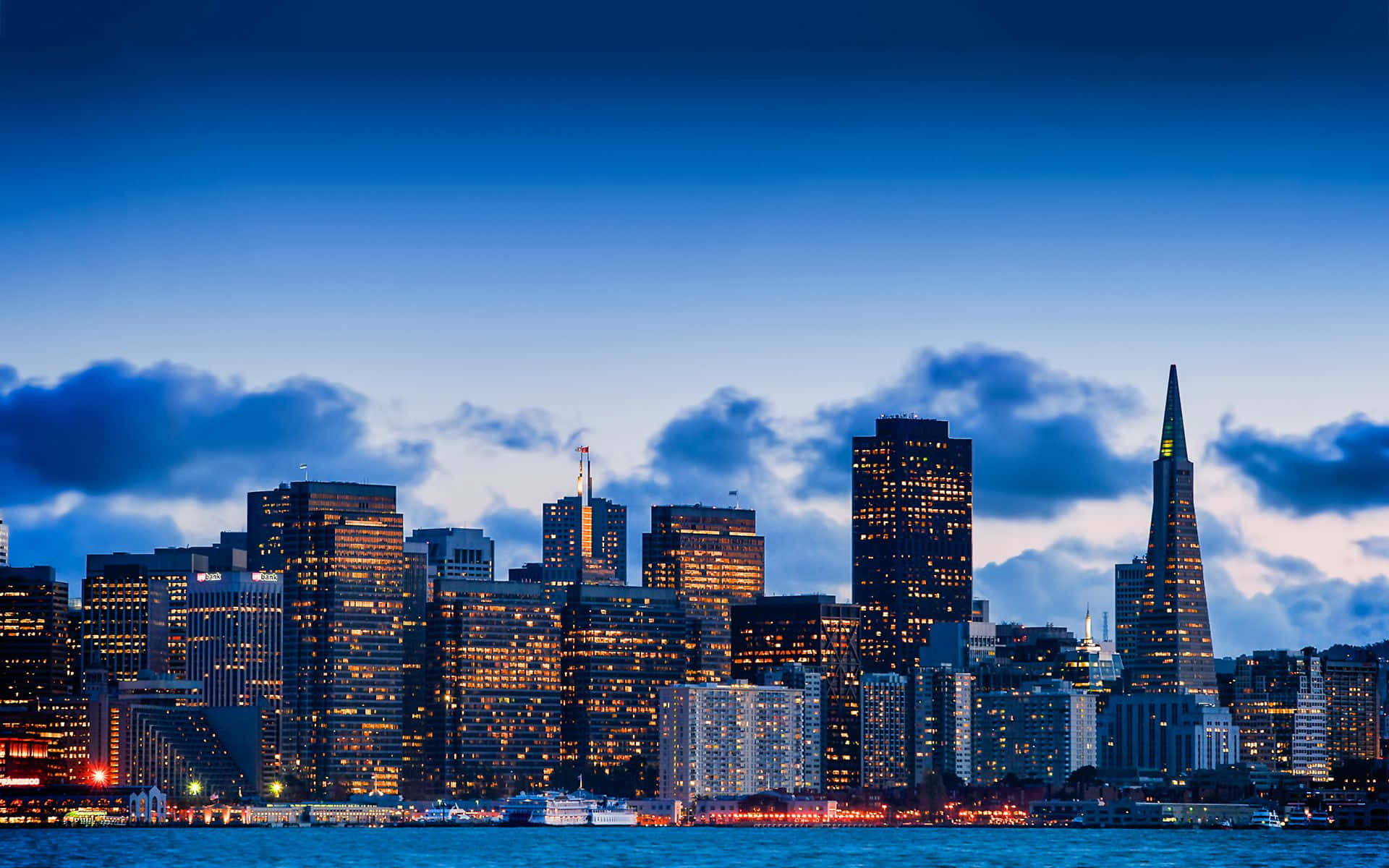 City Buildings Best San Francisco Background