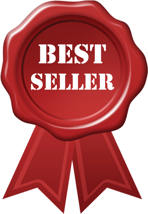 Best Seller Seal Red Ribbon PNG