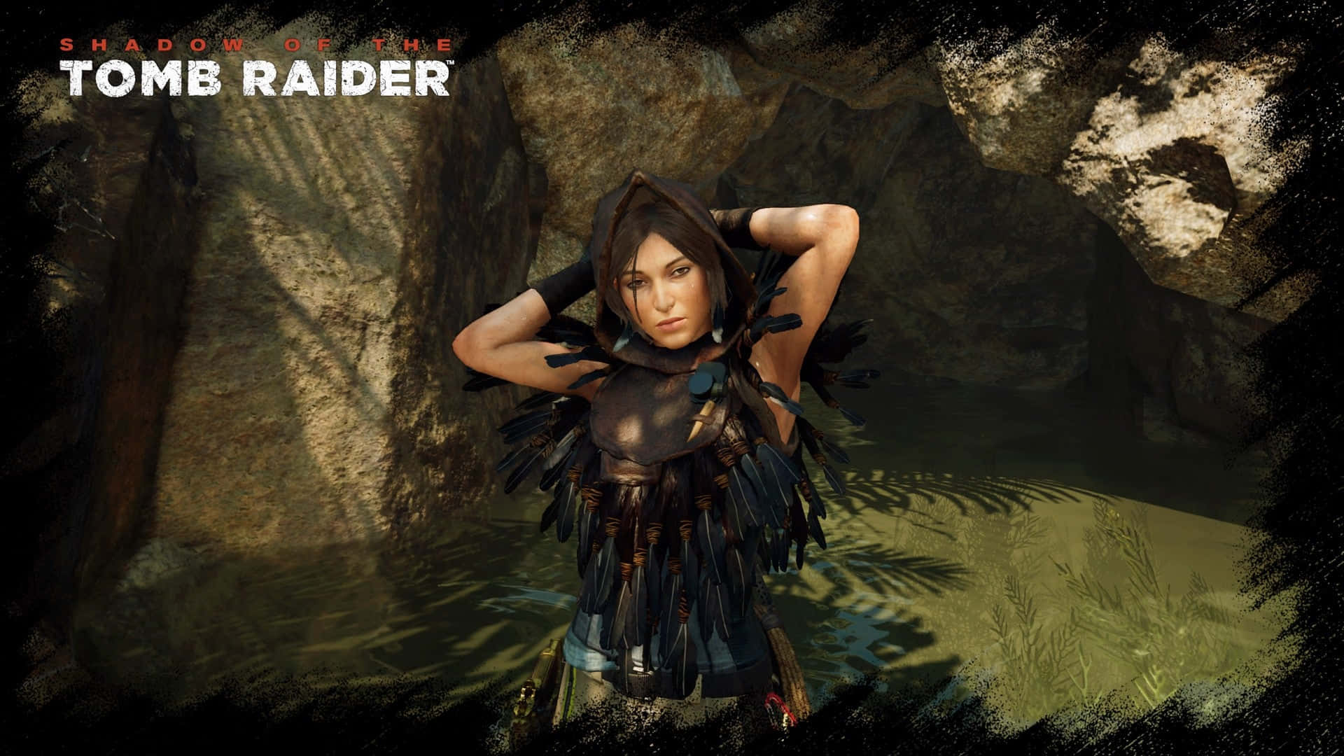Lara Croft looking stealthy in Shadow Of The Tomb Raider
