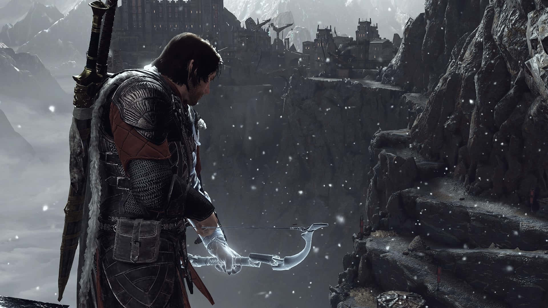 Best Shadow Of War Background Talion With A Bow