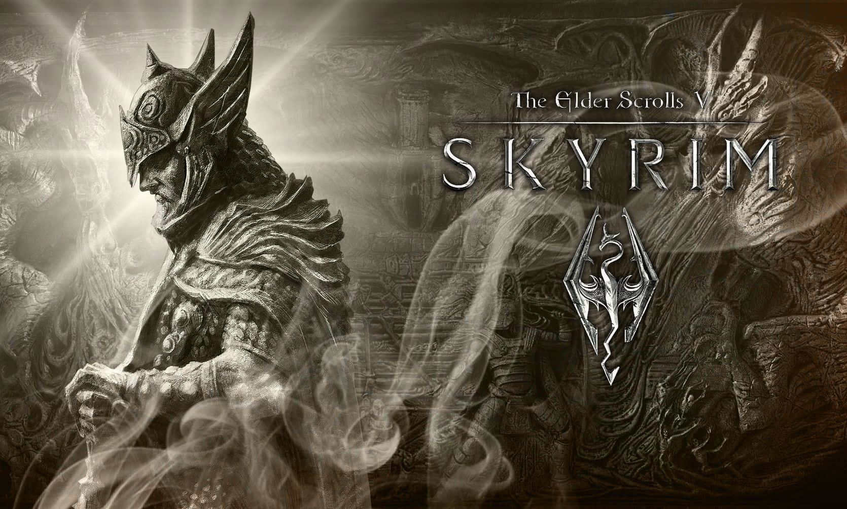 Step into a world of epic fantasy adventure with Best Skyrim. Wallpaper