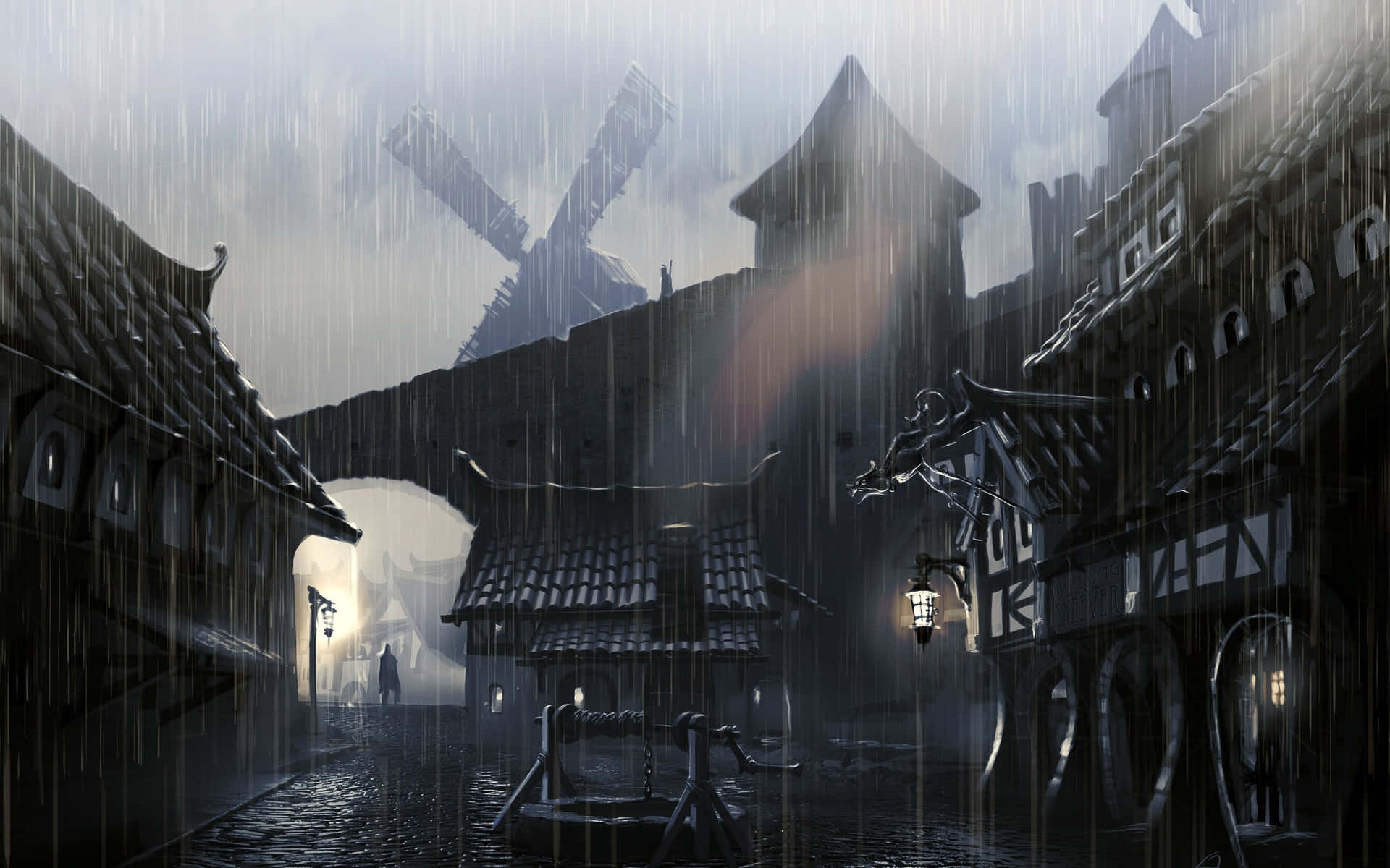 Ilbellissimo Mondo Di Skyrim, Visibile Qui In Questa Schermata Sfondo