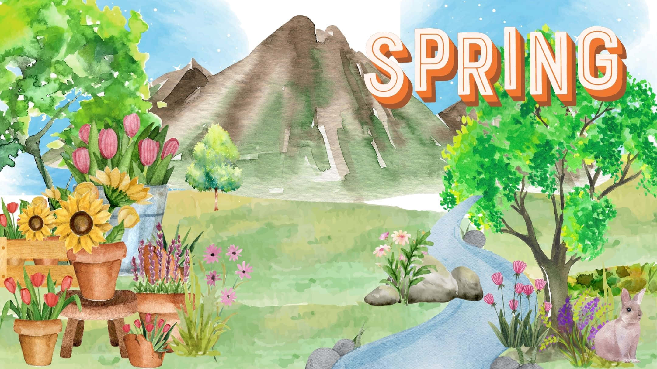 Best Spring Background Digital Artwork