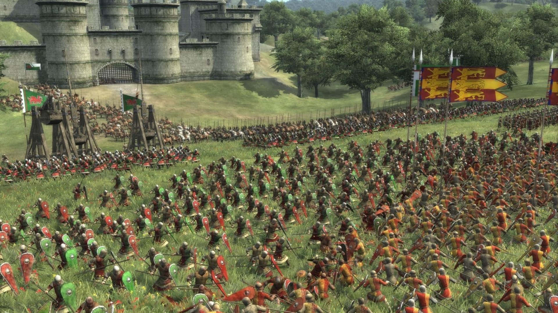 Best Total War Rome 2 Background Castle 1920 x 1080 Background