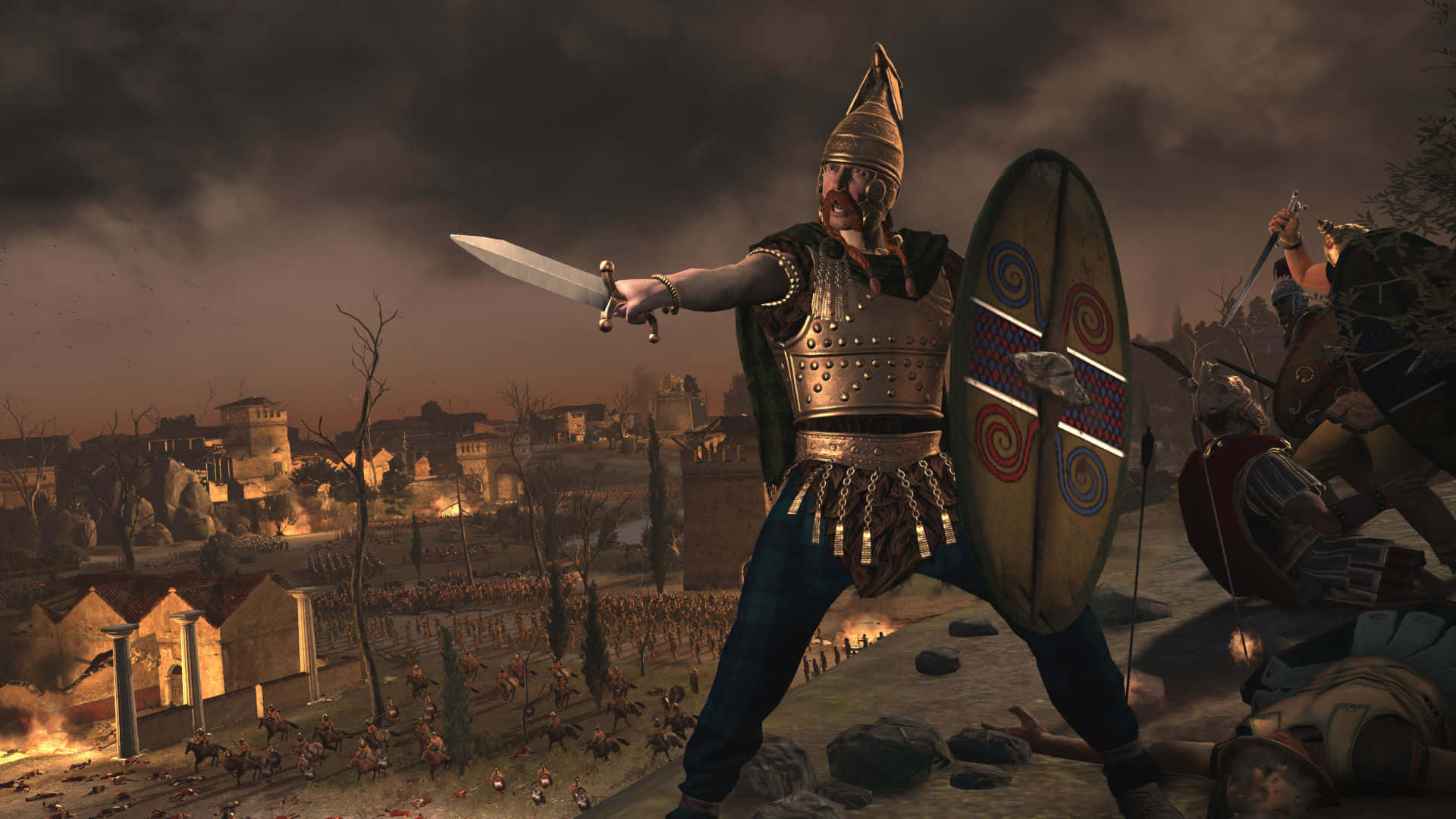 Best Total War Rome 2 Background Dark 1920 x 1080 Background