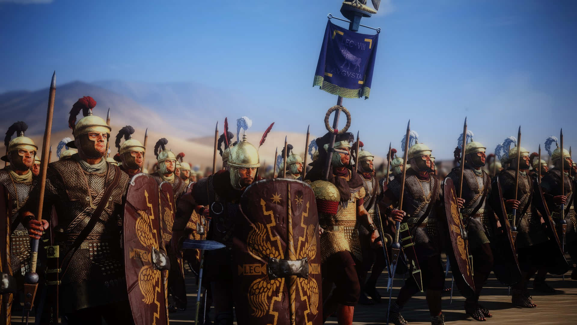 Byg dit rige med Total War Rome 2 Tapet.