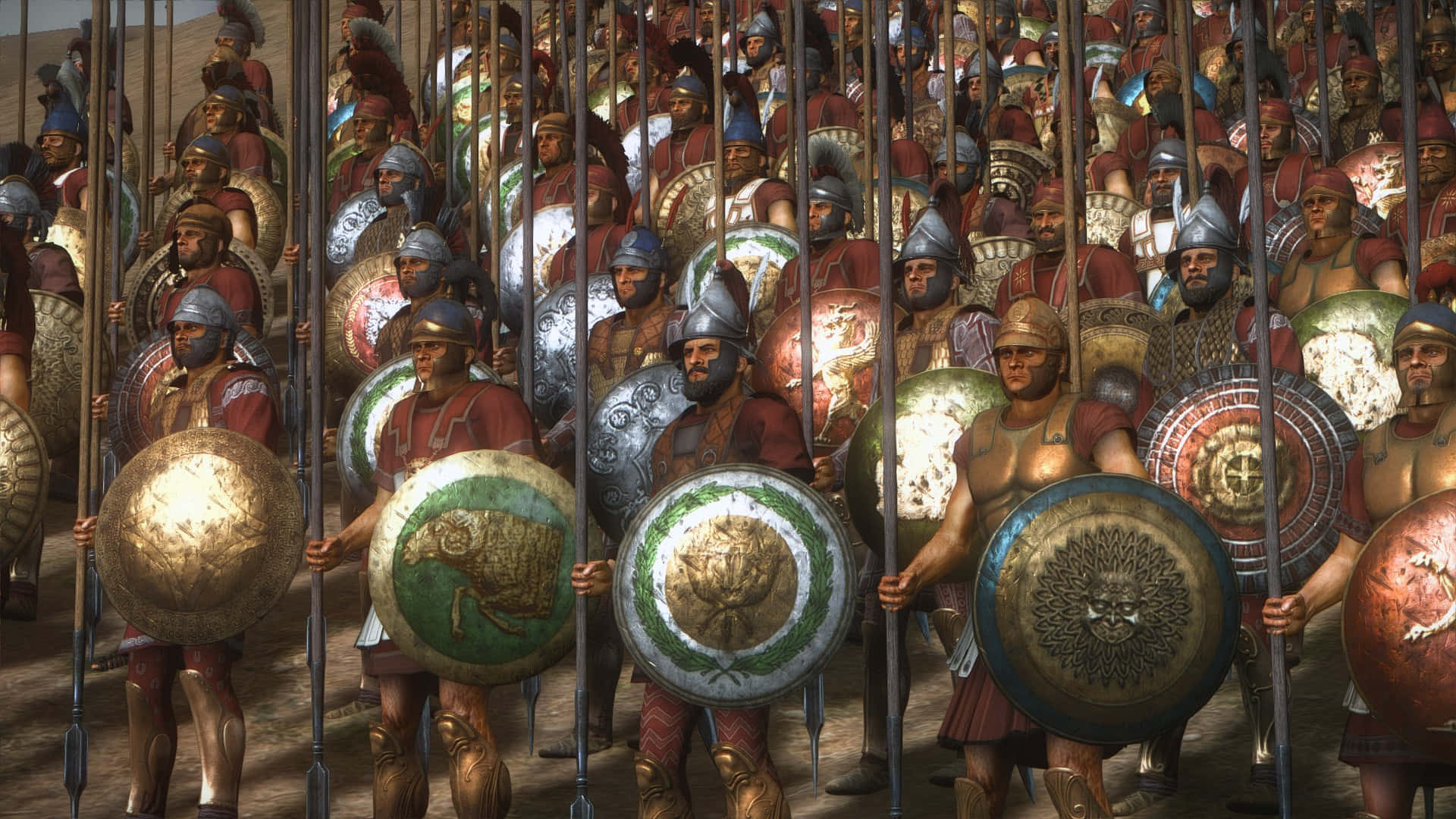 Majestic Illustration of Total War: Rome 2 Battle Scene