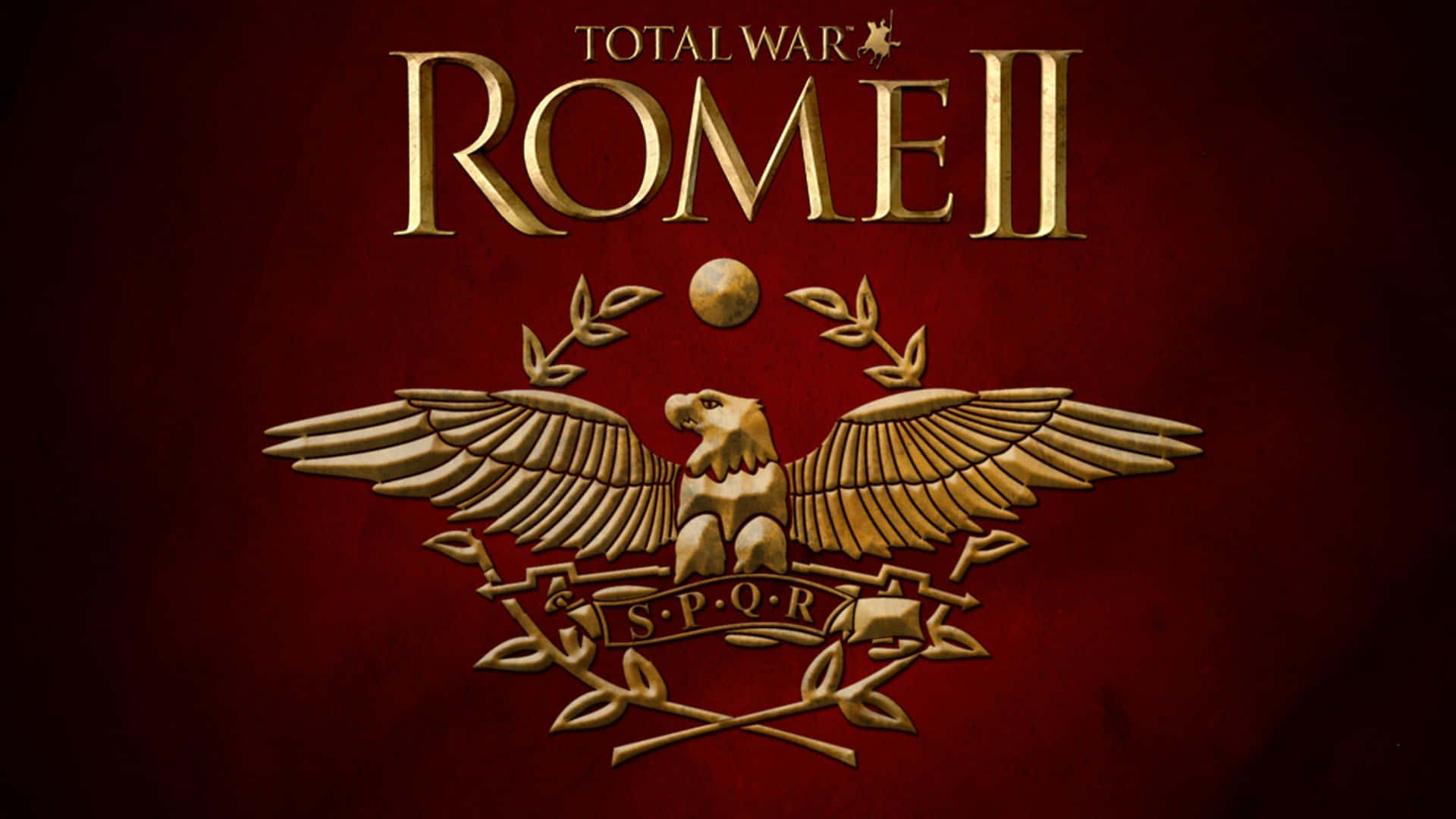 Bestestotal War Rome 2 Hintergrundbild In Rot