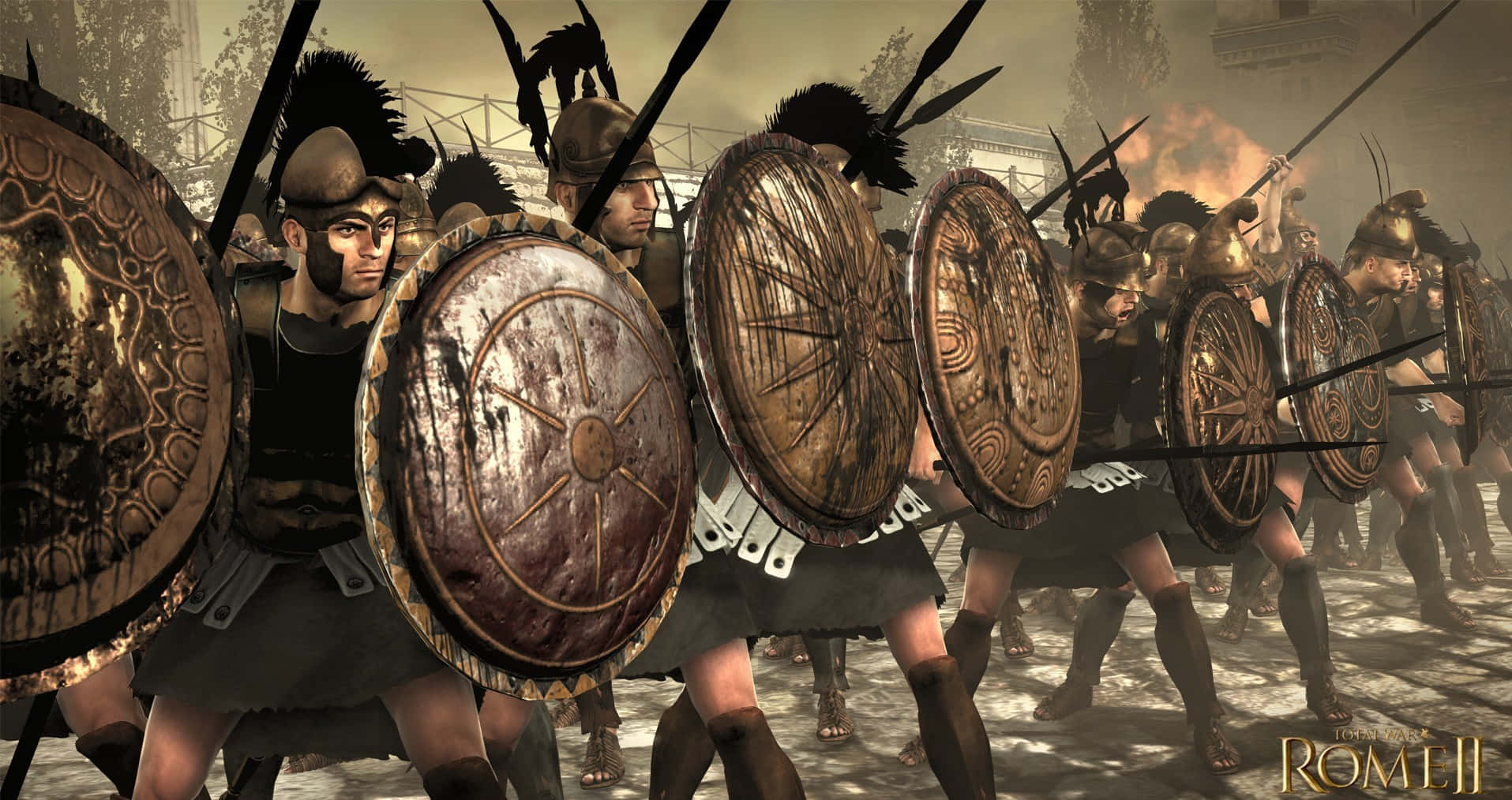 Erövravärlden I Den Hyllade Turbaserade Strategispelet Total War: Rome 2 Med En Dator- Eller Mobilbakgrundsbild.