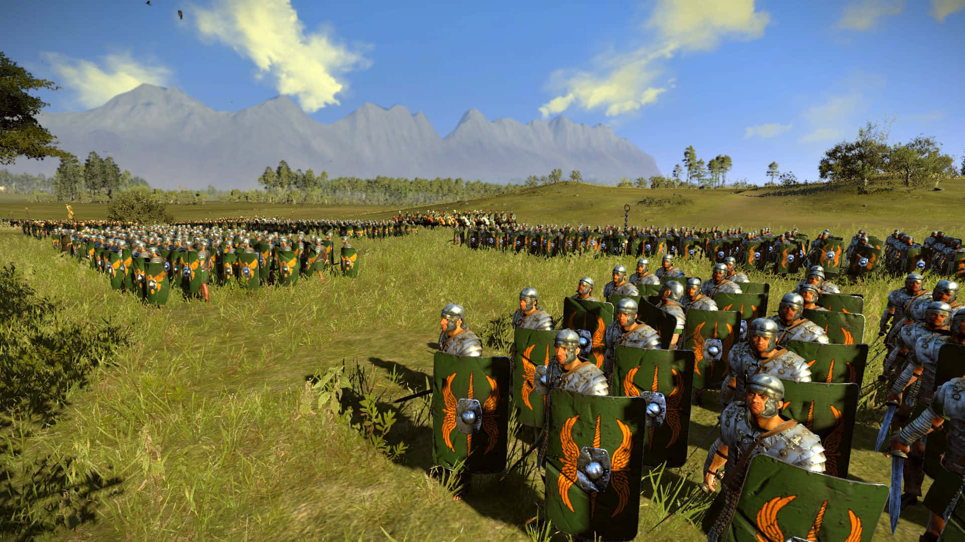 Bästatotal War Rome 2-bakgrundsbild Slagformation.