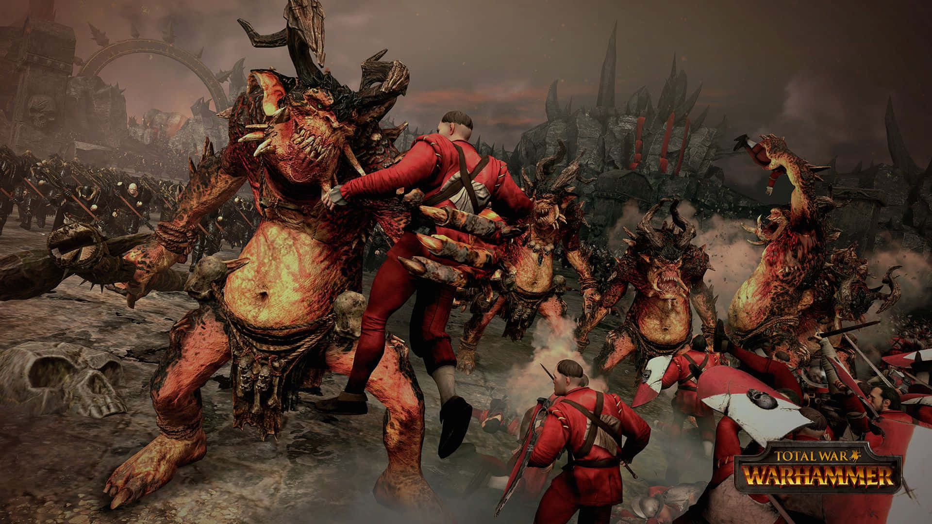 Utforskade Episkt Stora Striderna Och Den Komplexa Världen I Total War: Warhammer