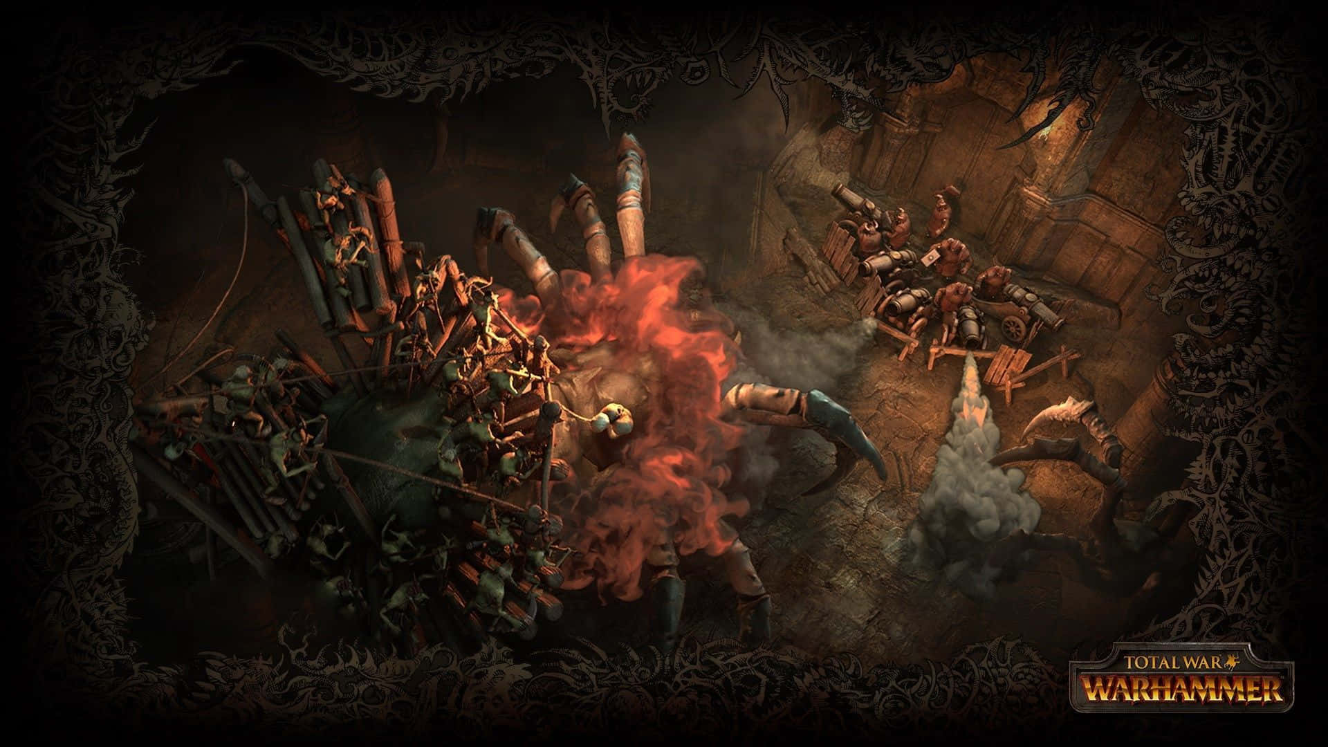 Conquistail Vecchio Mondo Sul Campo Di Battaglia Con Total War: Warhammer.