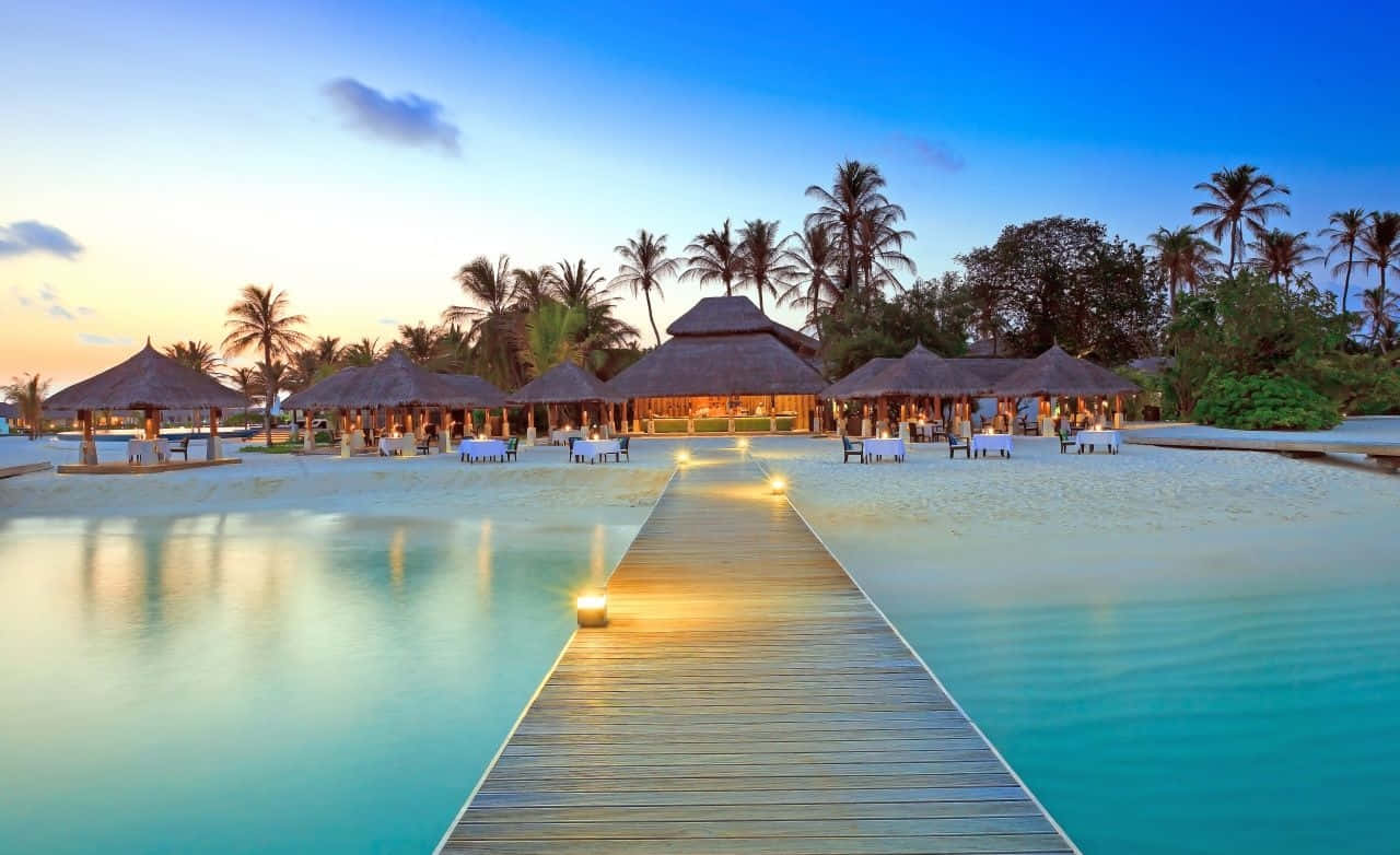 Fondosde Pantalla De Viajes Para Tu Escritorio: Maldivas, El Mejor Destino. Fondo de pantalla