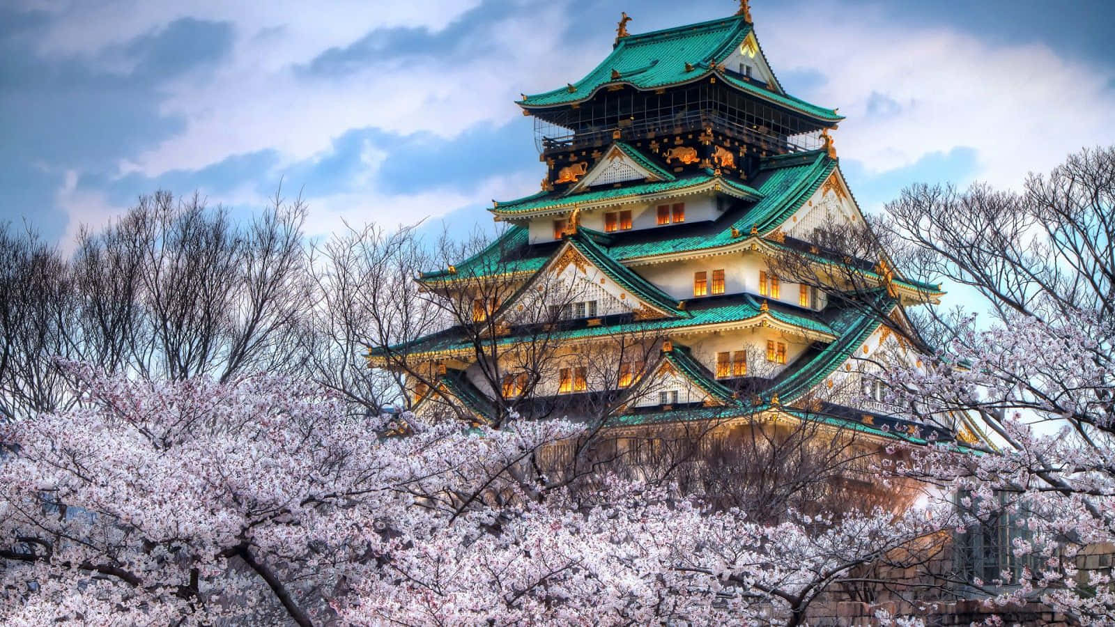 Fondode Escritorio De Viaje - Castillo De Osaka Fondo de pantalla
