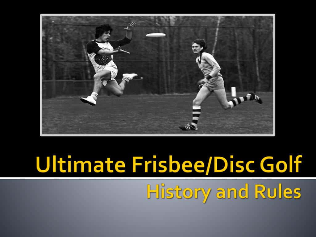 History And Rules Best Ultimate Frisbee Background Poster Background